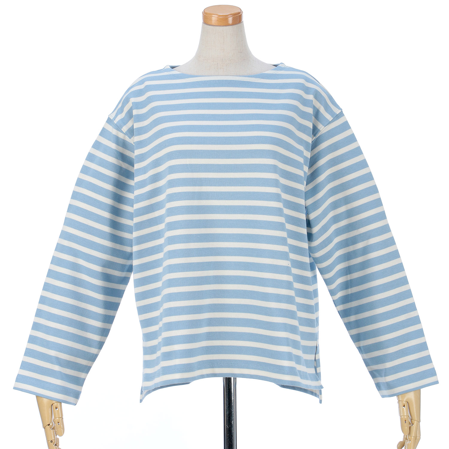 【Insta Live】ザンパ ボートネックボーダーロンT - 画像9