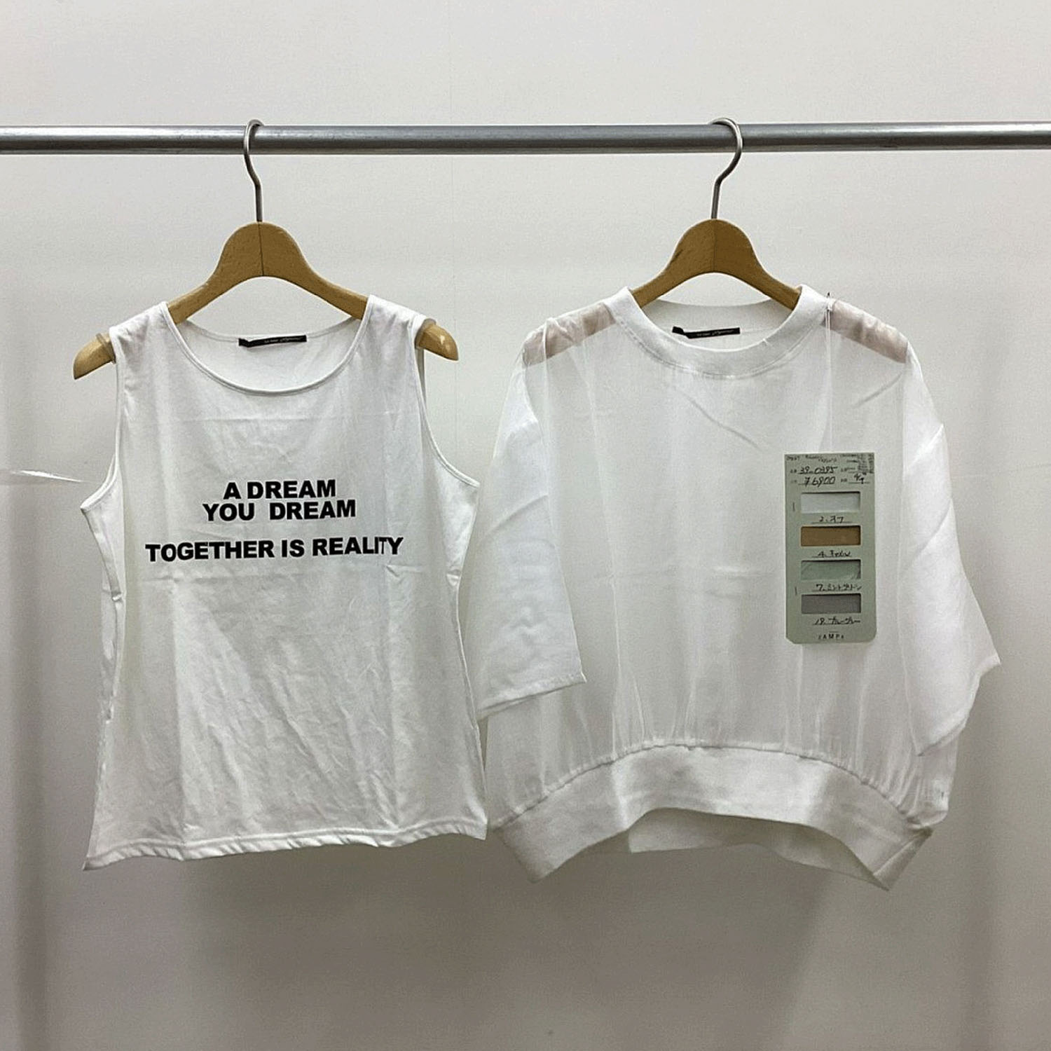 【Insta Live】ザンパ ロゴ入りタンクトとプルオーバーセット - 画像5