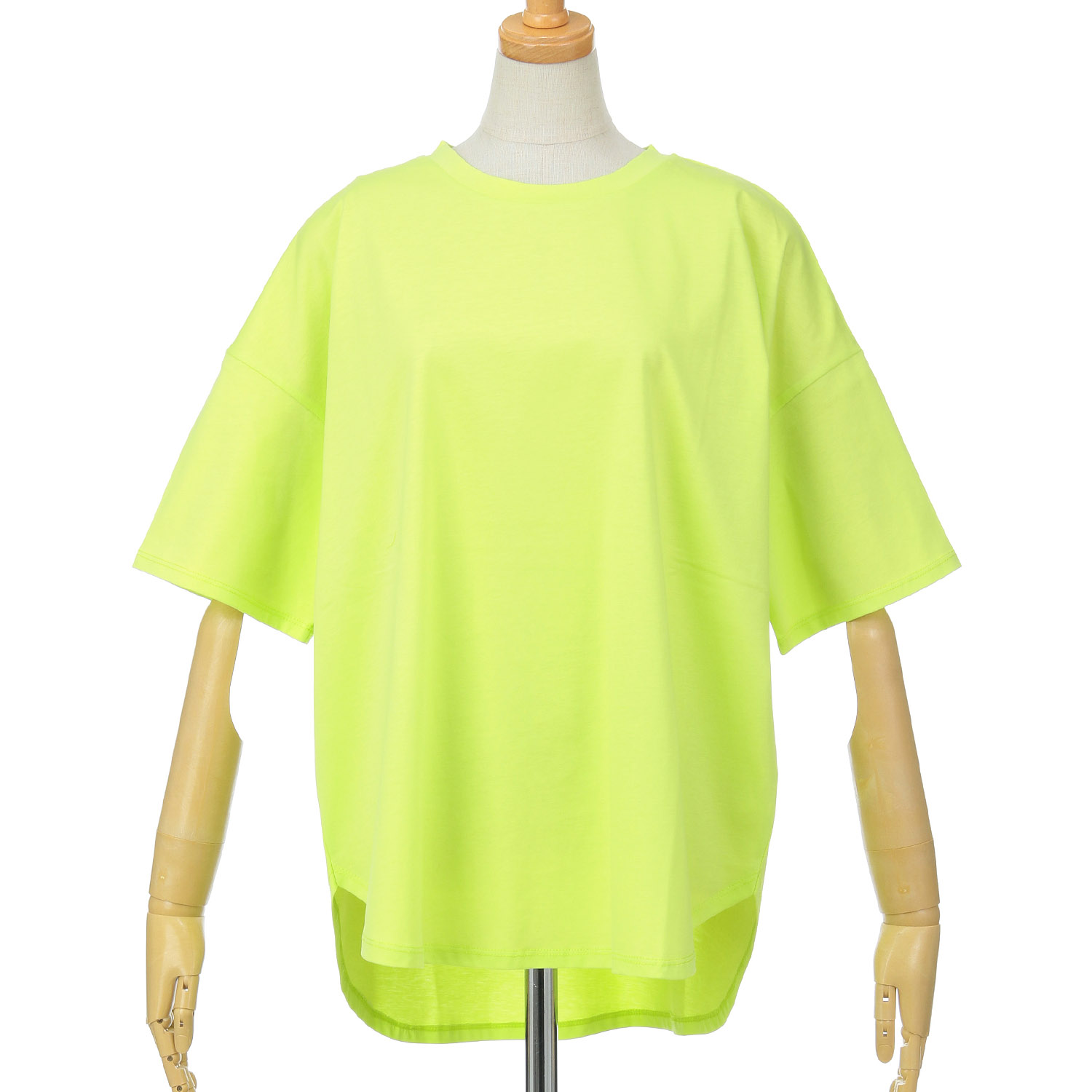 【Insta Live】Vingtrois ドライタッチコットン無地Tシャツ - 画像12