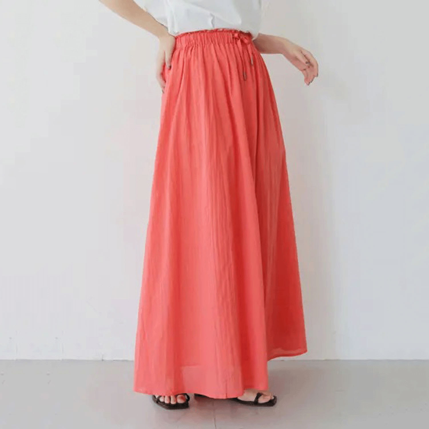 【Insta Live】Vingtrois インド綿フレアスカート - 画像5