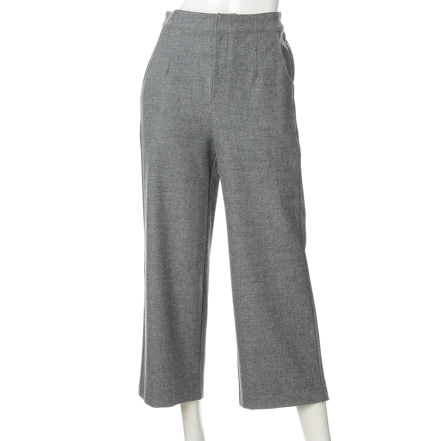 両面起毛ワイドパンツ - 画像4