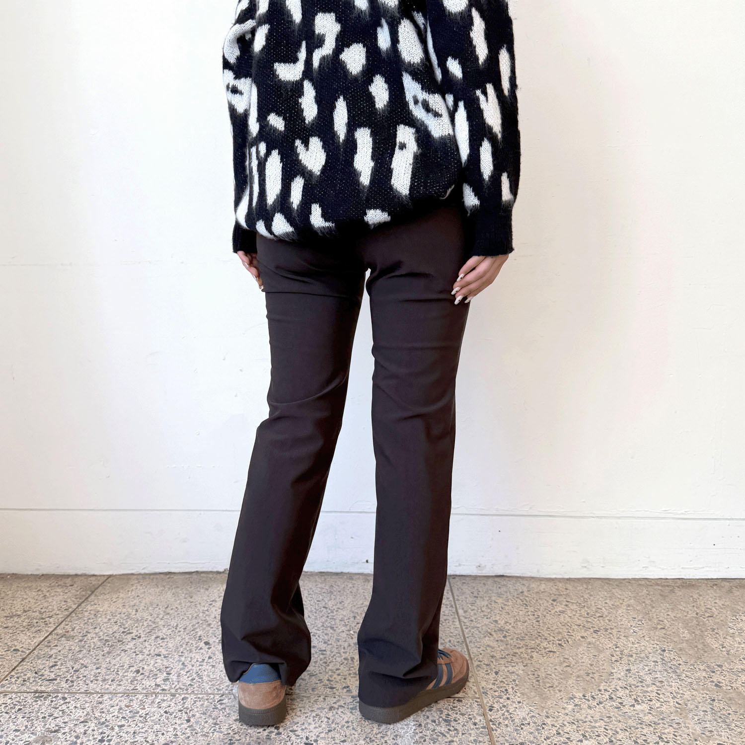 ハイテンション裏起毛ストレートパンツ - 画像9