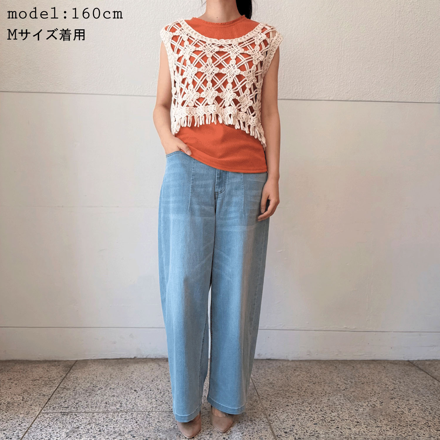 【新色追加！】 【Insta Live】JEUNE ET JOYEUX TCストレッチ デニムカーブパンツ - 画像14