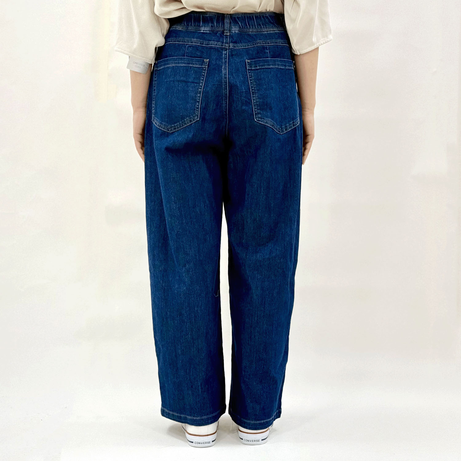 【新色追加！】 【Insta Live】JEUNE ET JOYEUX TCストレッチ デニムカーブパンツ - 画像4