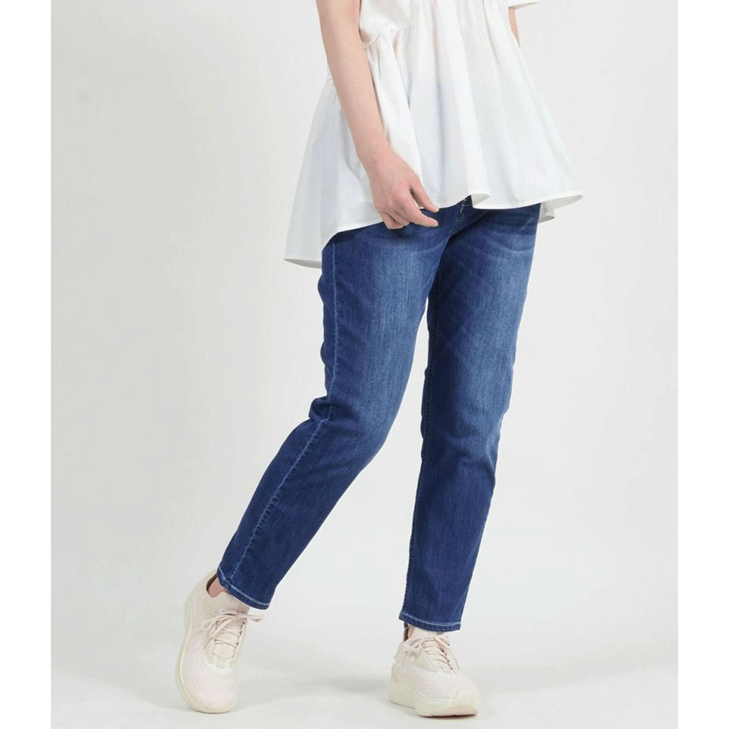 【Insta Live】aiai C／Nクールストレッチ 木陰デニムアンクルテーパード - 画像26