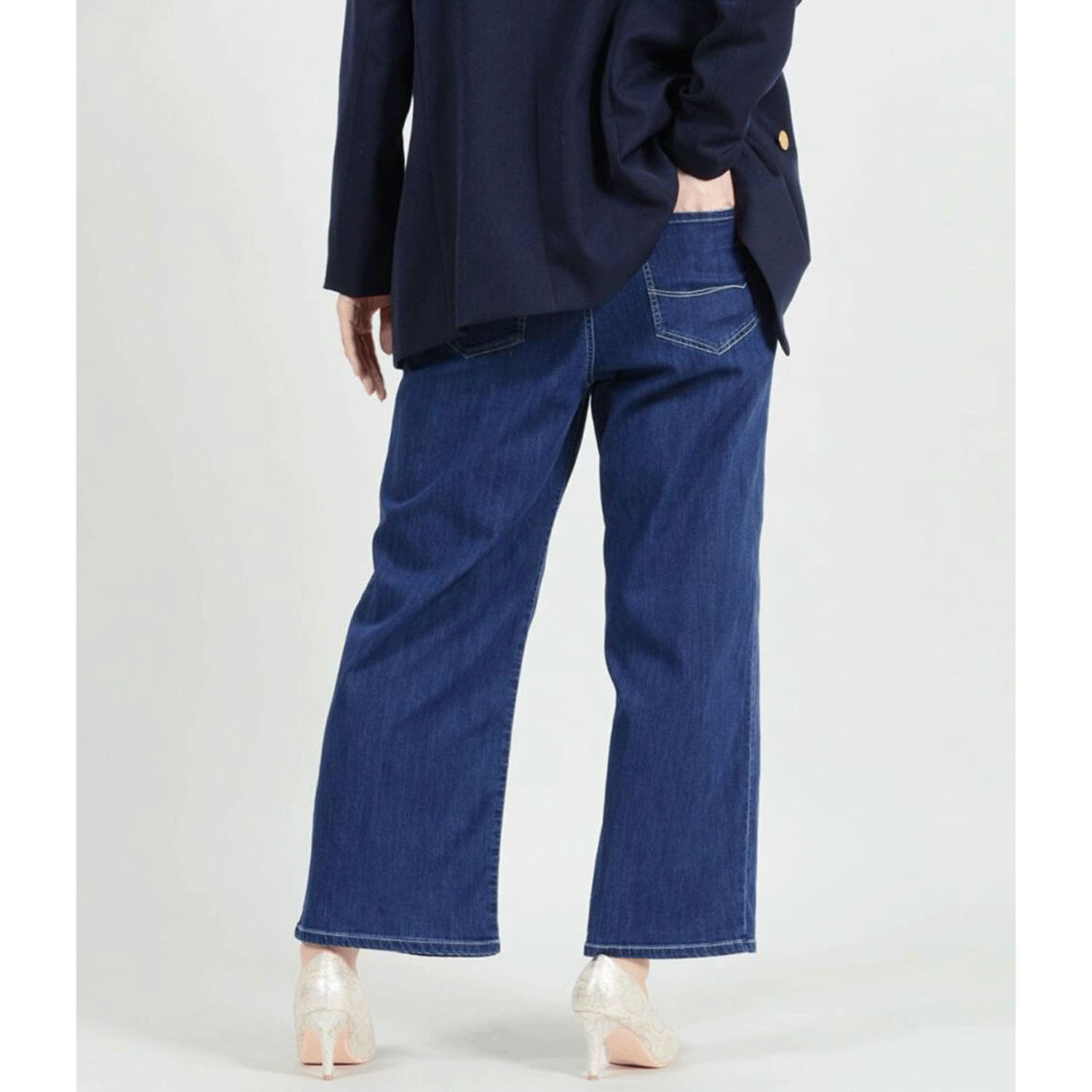 【InstaLive】aiai C／Nクールストレッチ 木陰デニムセミワイドパンツ - 画像16