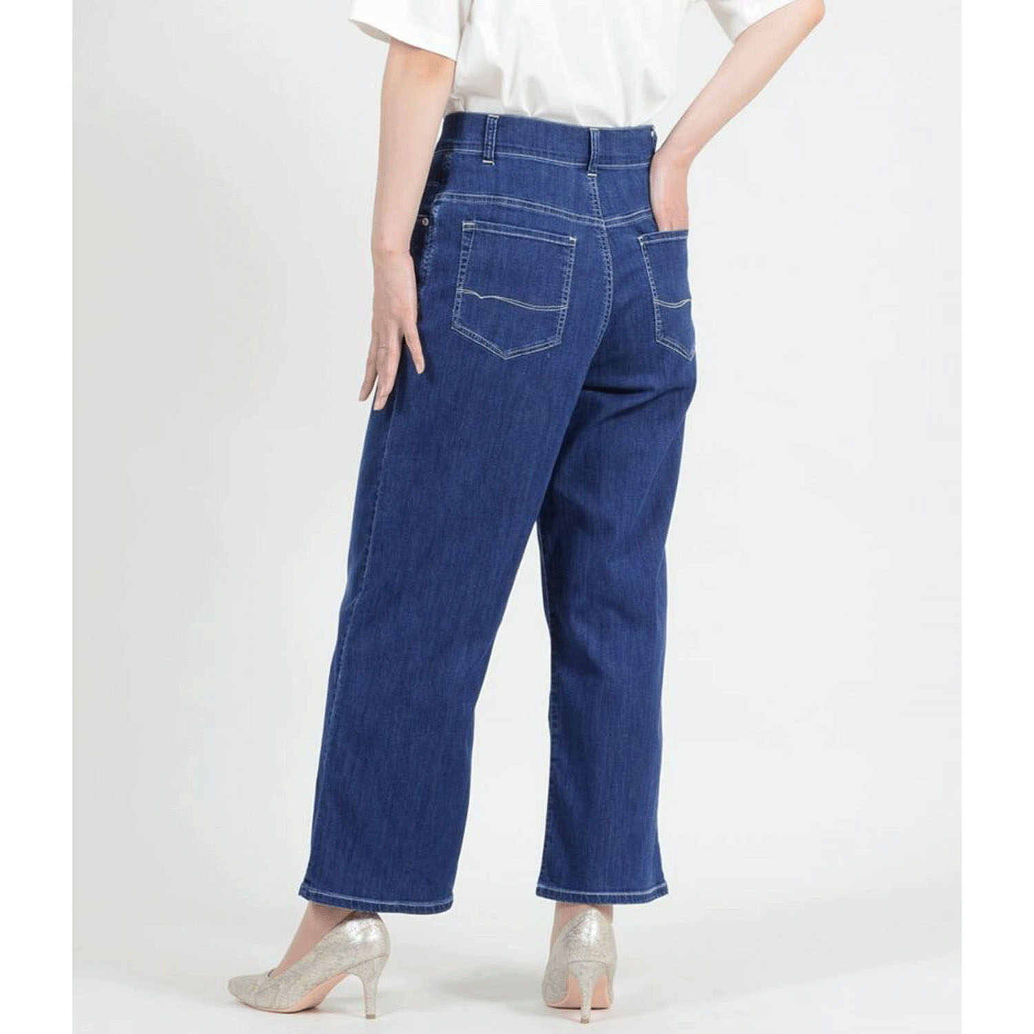 【InstaLive】aiai C／Nクールストレッチ 木陰デニムセミワイドパンツ - 画像20