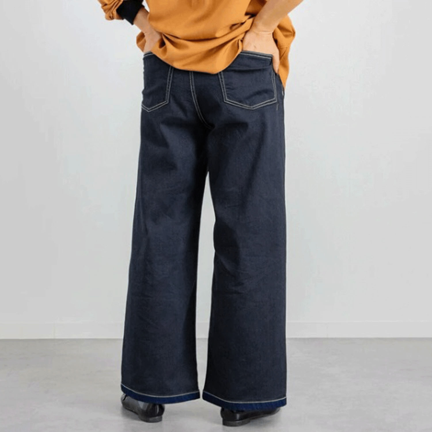 サスティナブルデニムバギーパンツ - 画像17