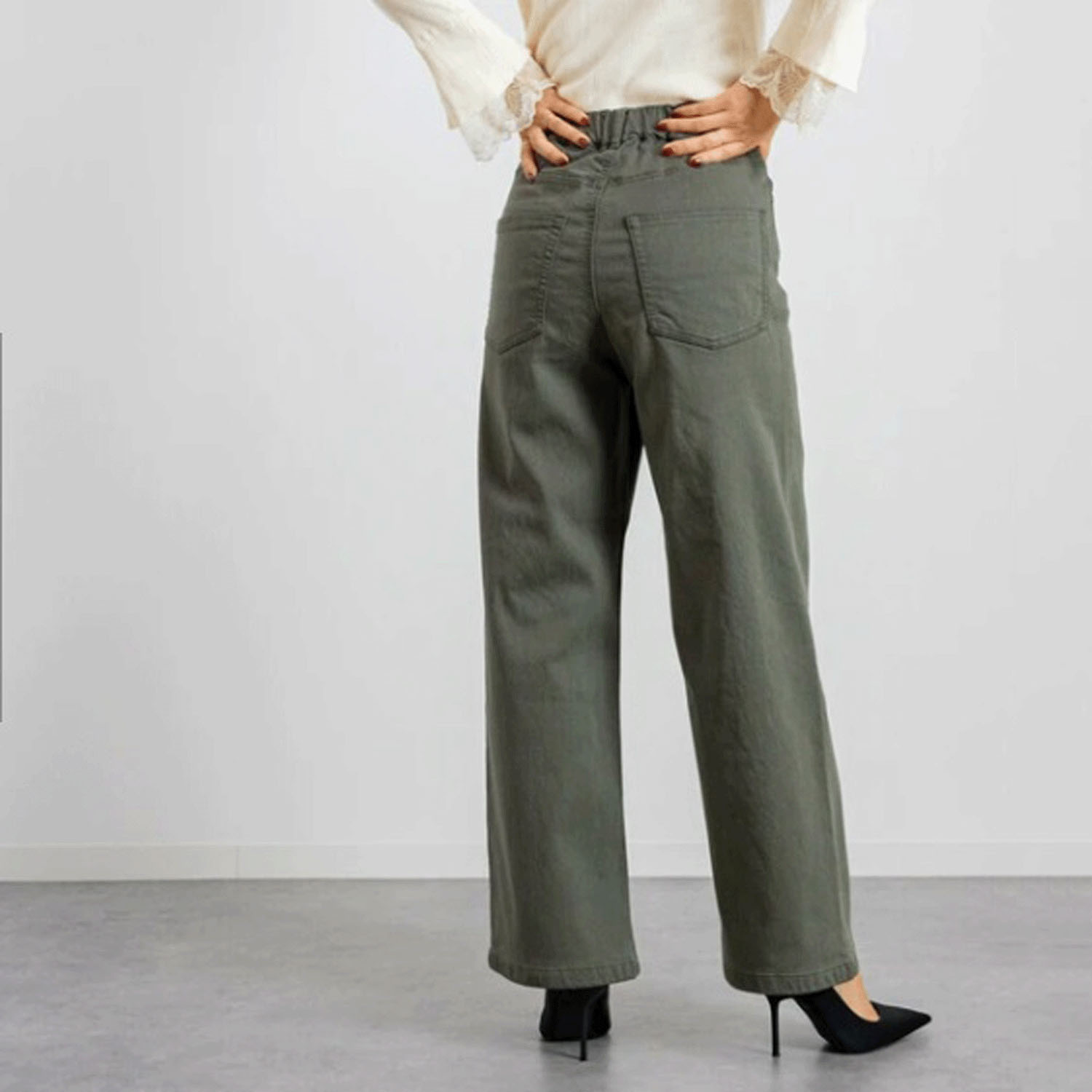 サスティナブルデニムバギーパンツ - 画像8