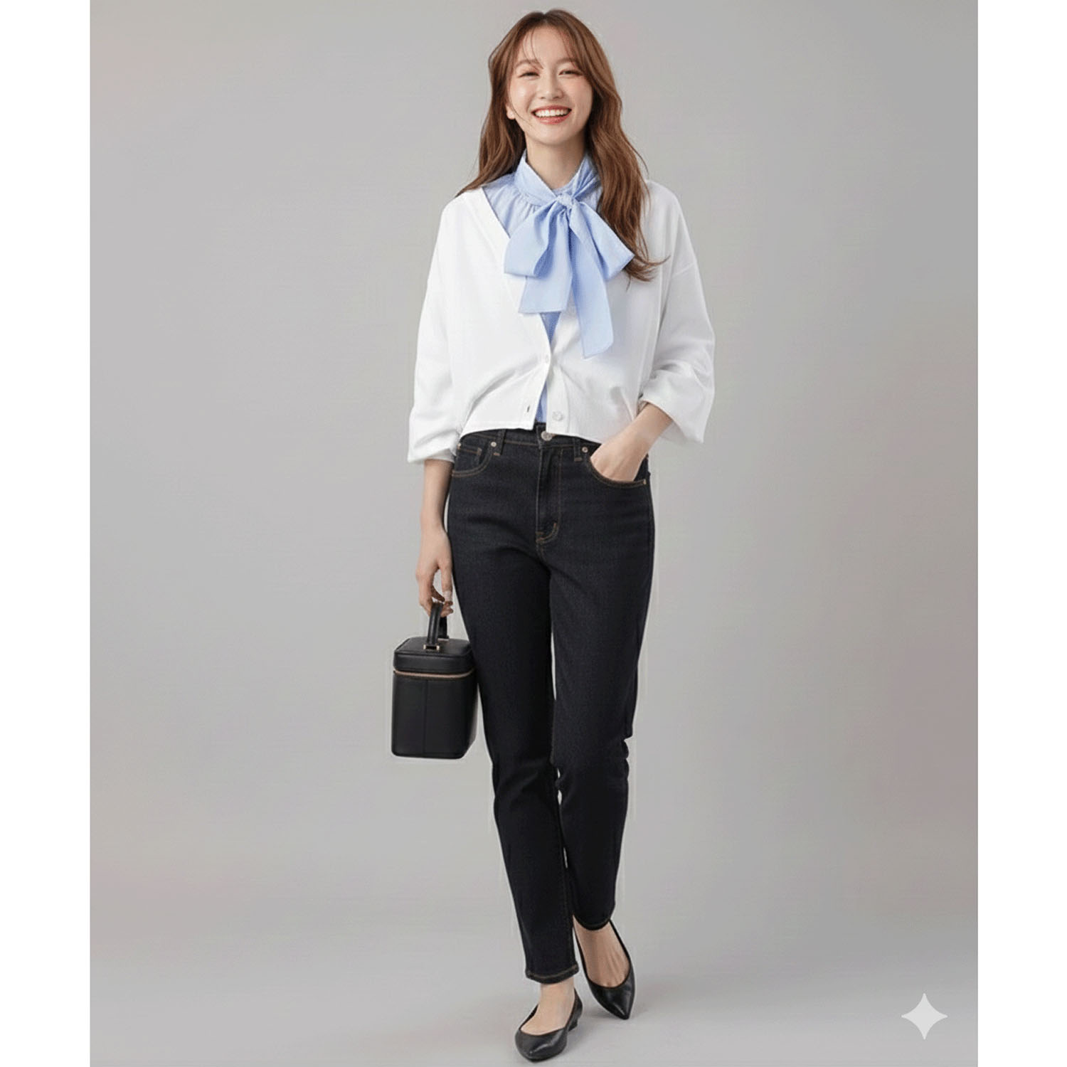 【Insta Live】aiai 木漏れ日デニム テーパードパンツ - 画像12