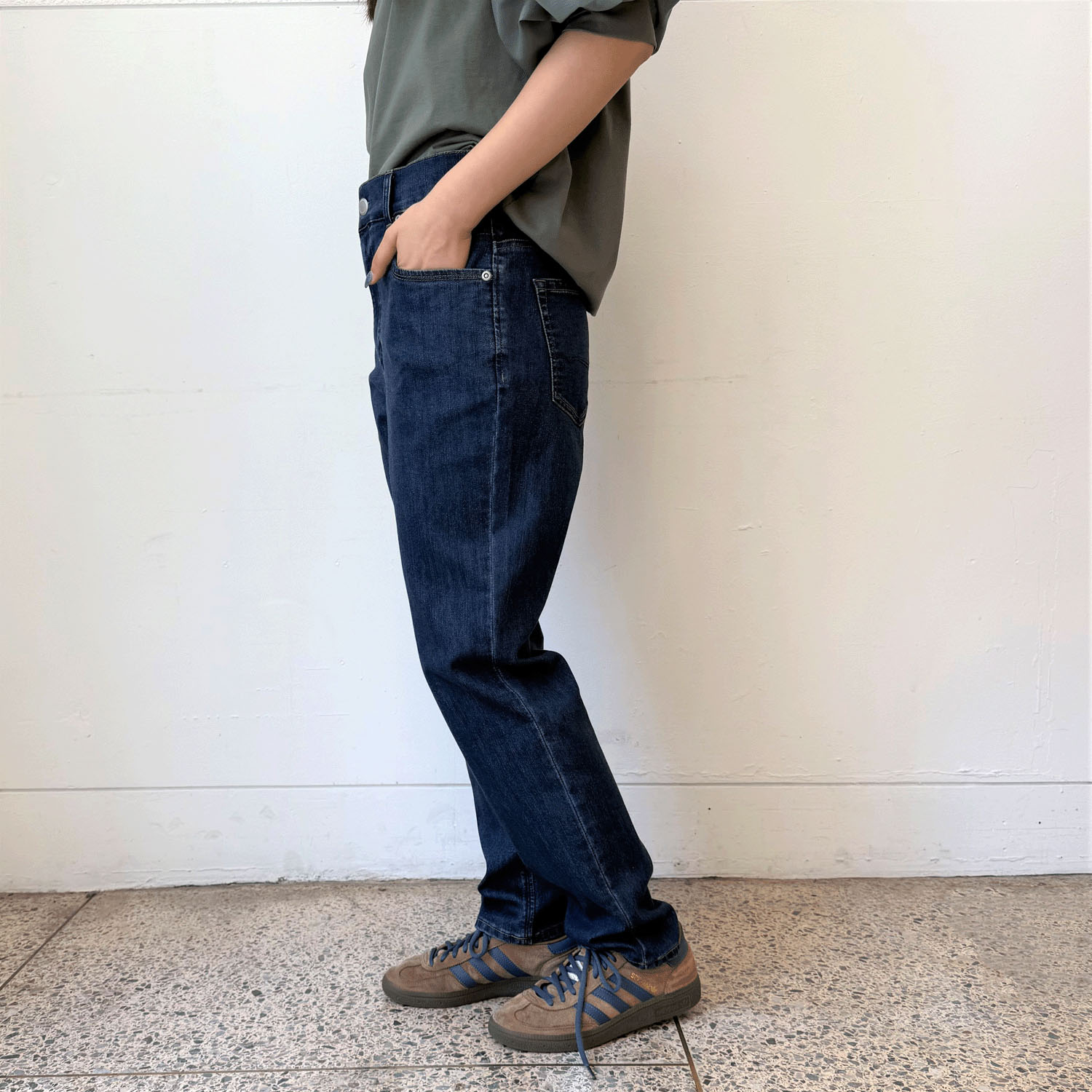 【Insta Live】aiai 木漏れ日デニム テーパードパンツ - 画像8