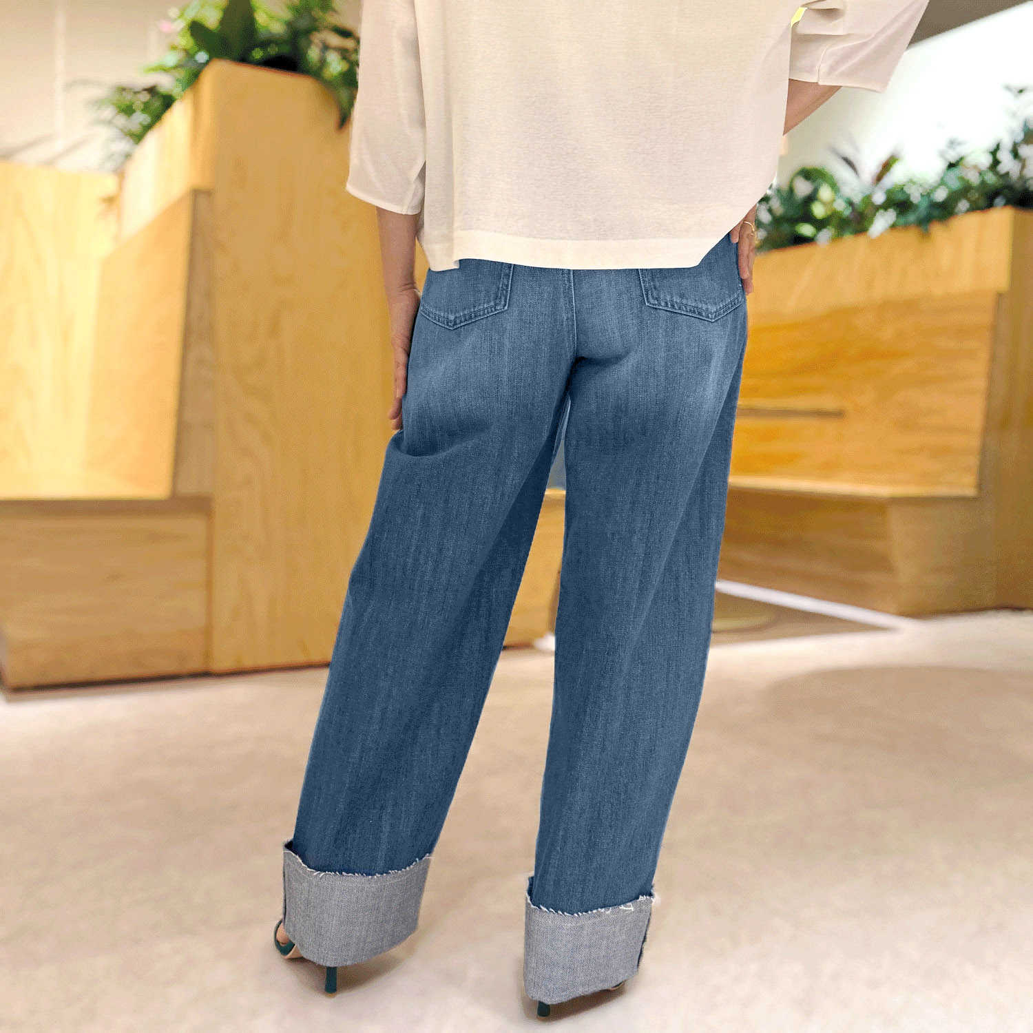 【Insta Live】CAMEL ROAD裾ロールアップパンツ - 画像3