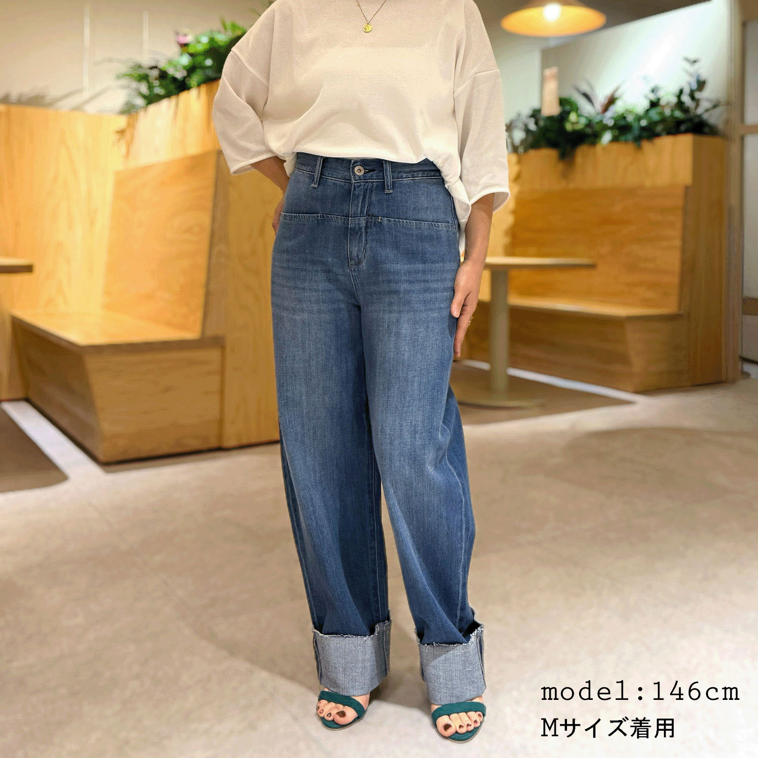 【Insta Live】CAMEL ROAD裾ロールアップパンツ - 画像1