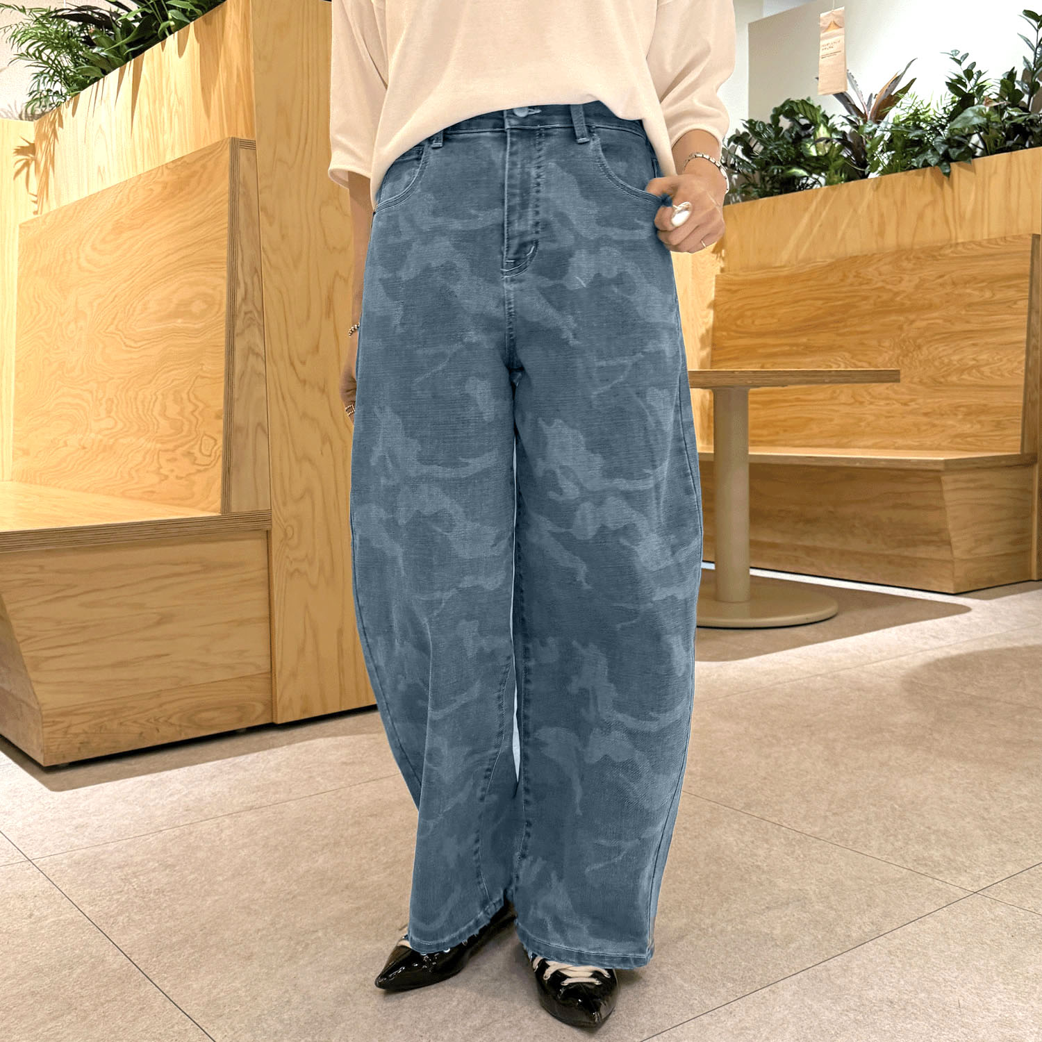 【Insta Live】CAMEL ROAD カモフラカーブパンツ