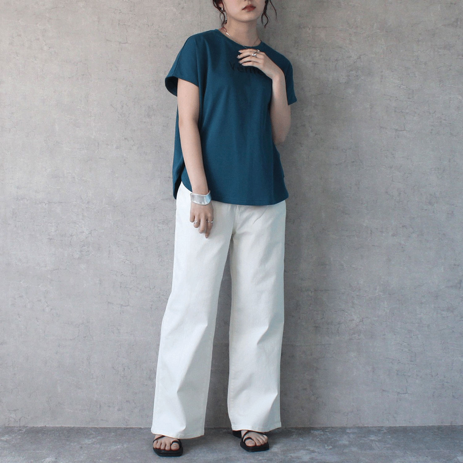 【Insta Live】W HEART Coolishワイドパンツ