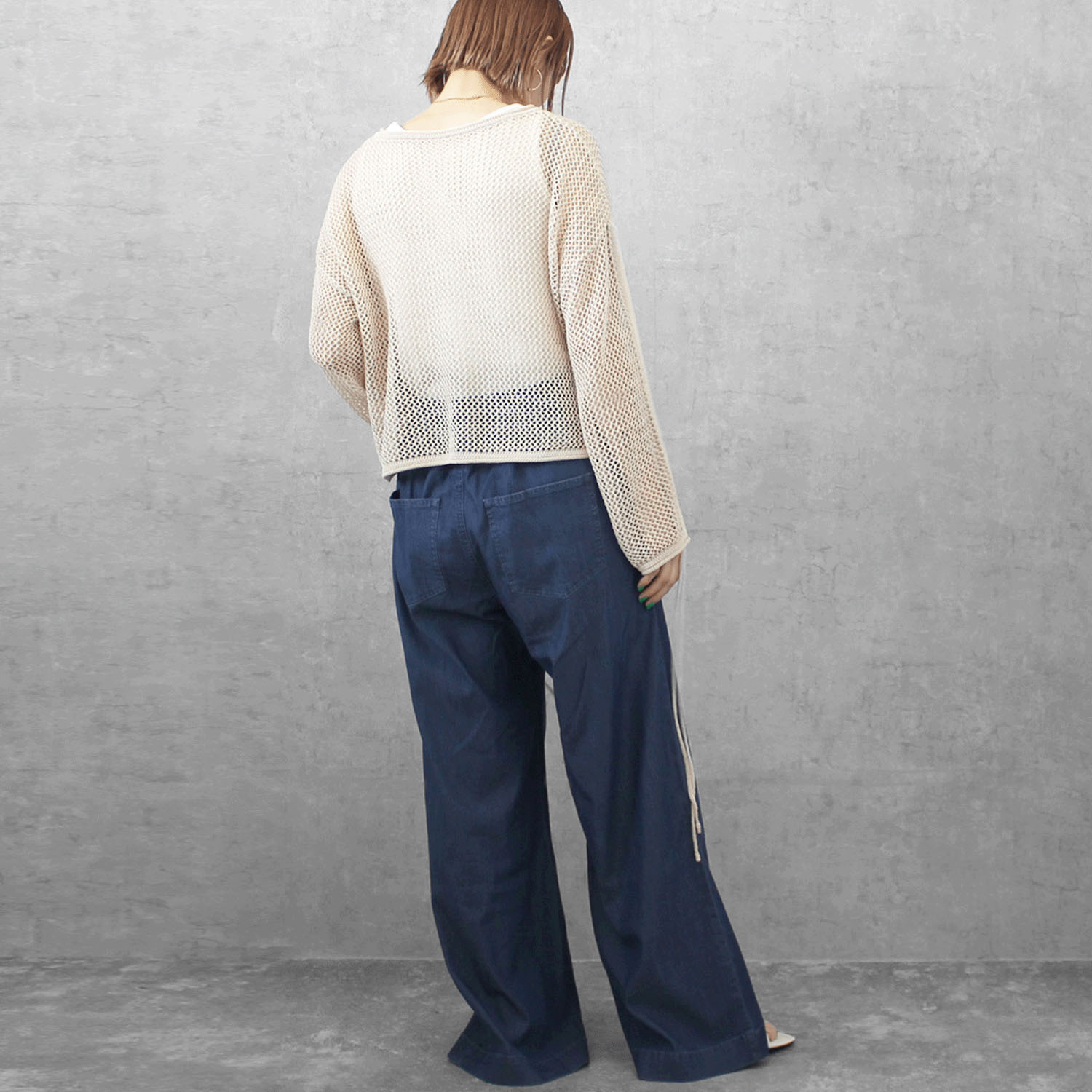 W HEART クールデニムワイドパンツ - 画像13