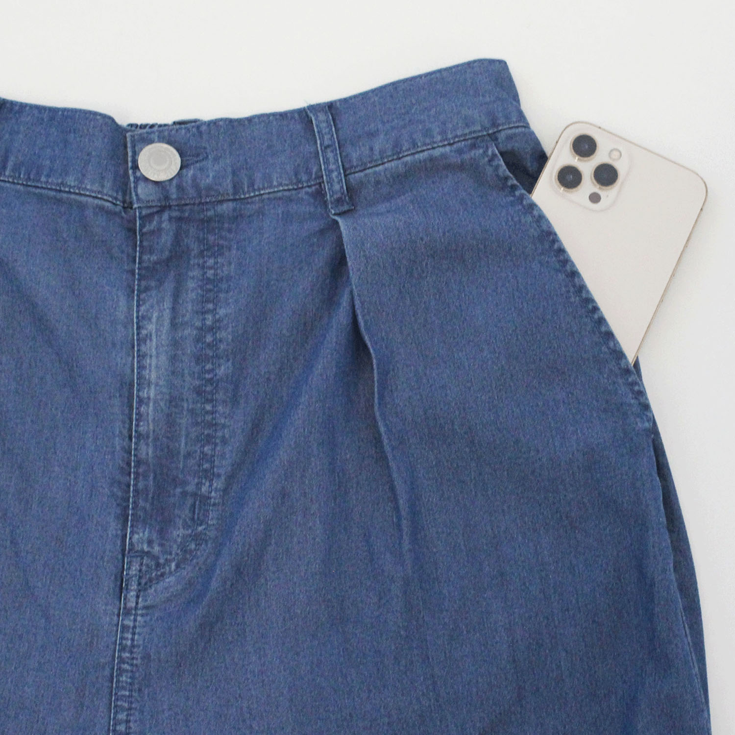 W HEART クールデニムワイドパンツ - 画像4