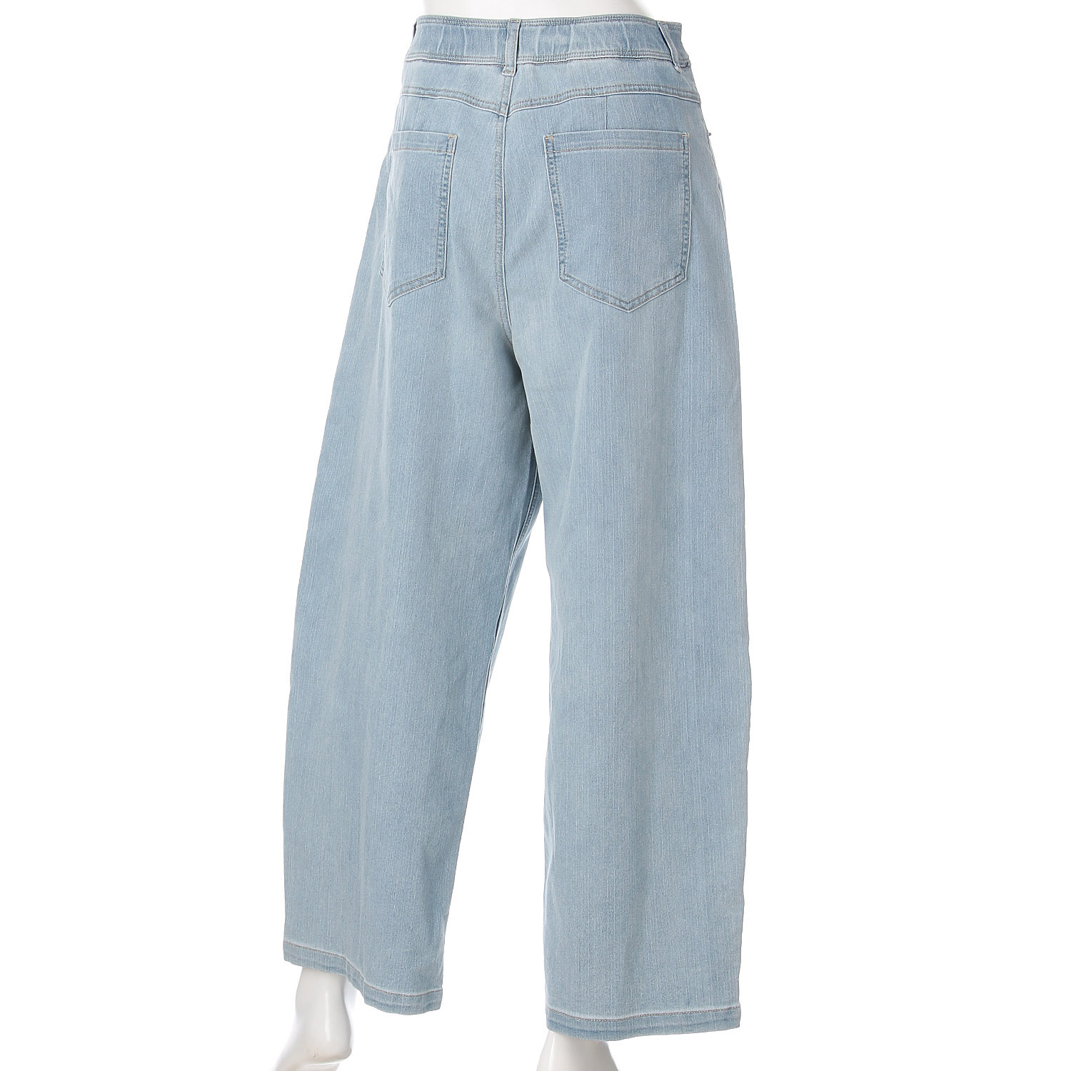 【Insta Live】JEUNE ET JOYEUX TCストレッチ デニムカーヴィーパンツ - 画像5