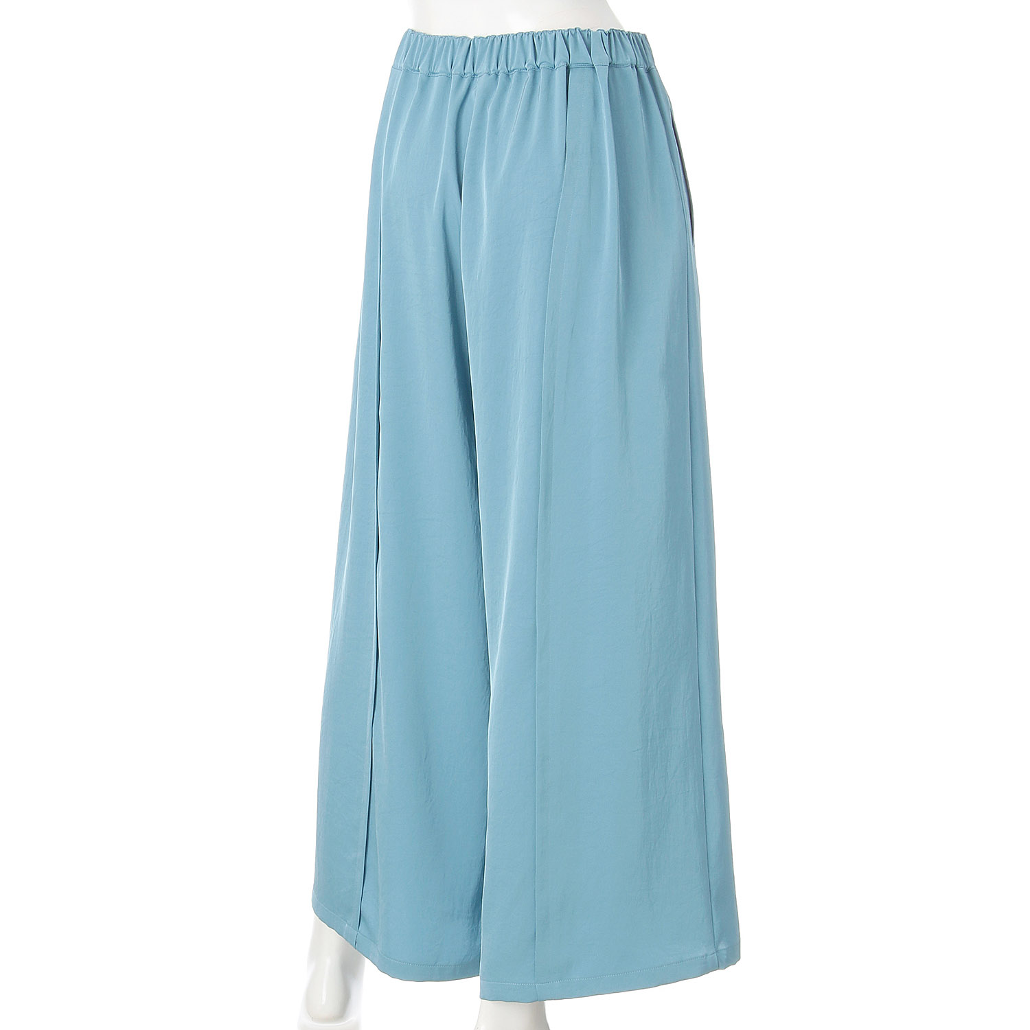 無地タックワイドパンツ - 画像5