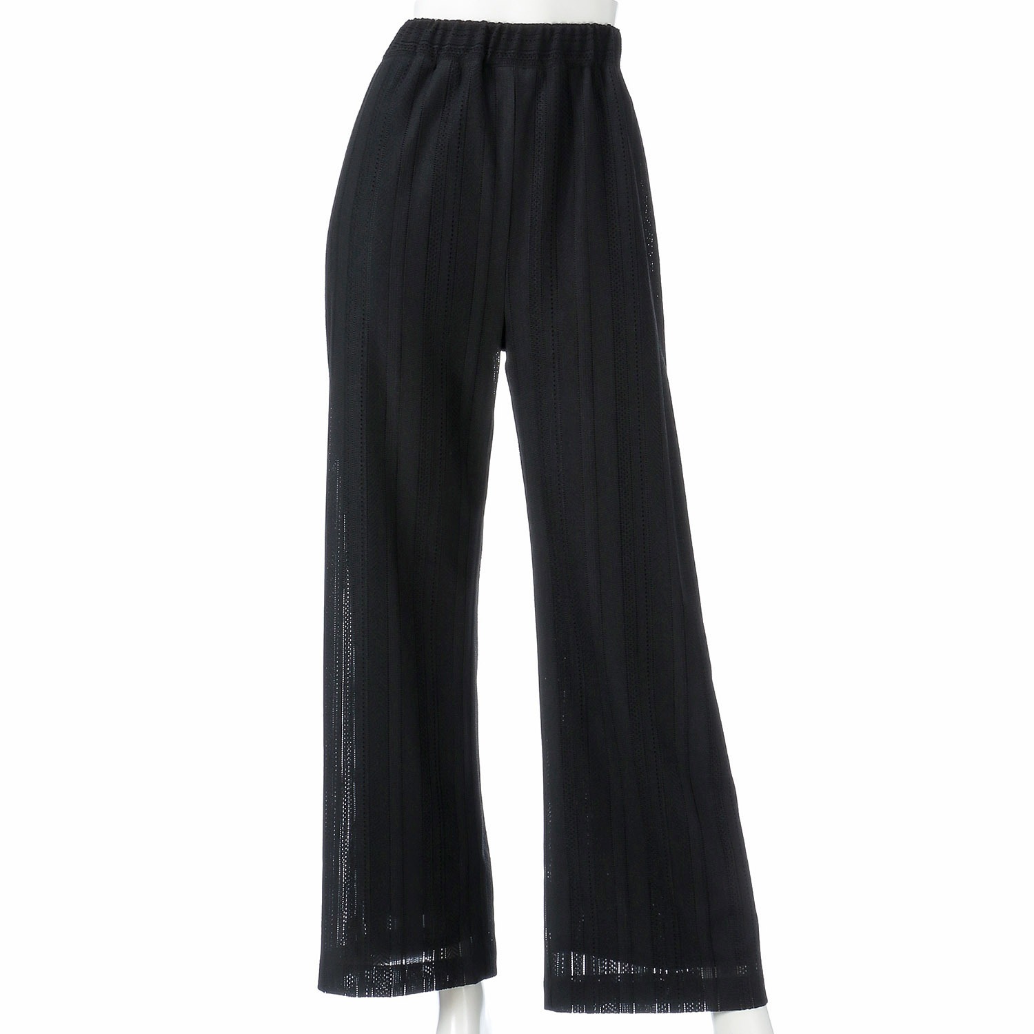 レースセミワイドパンツ - 画像4