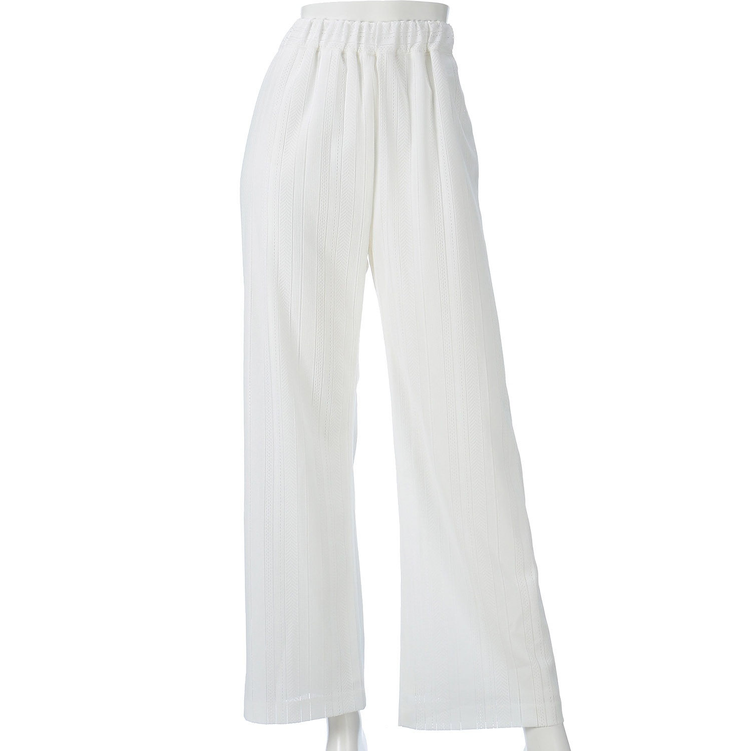 レースセミワイドパンツ