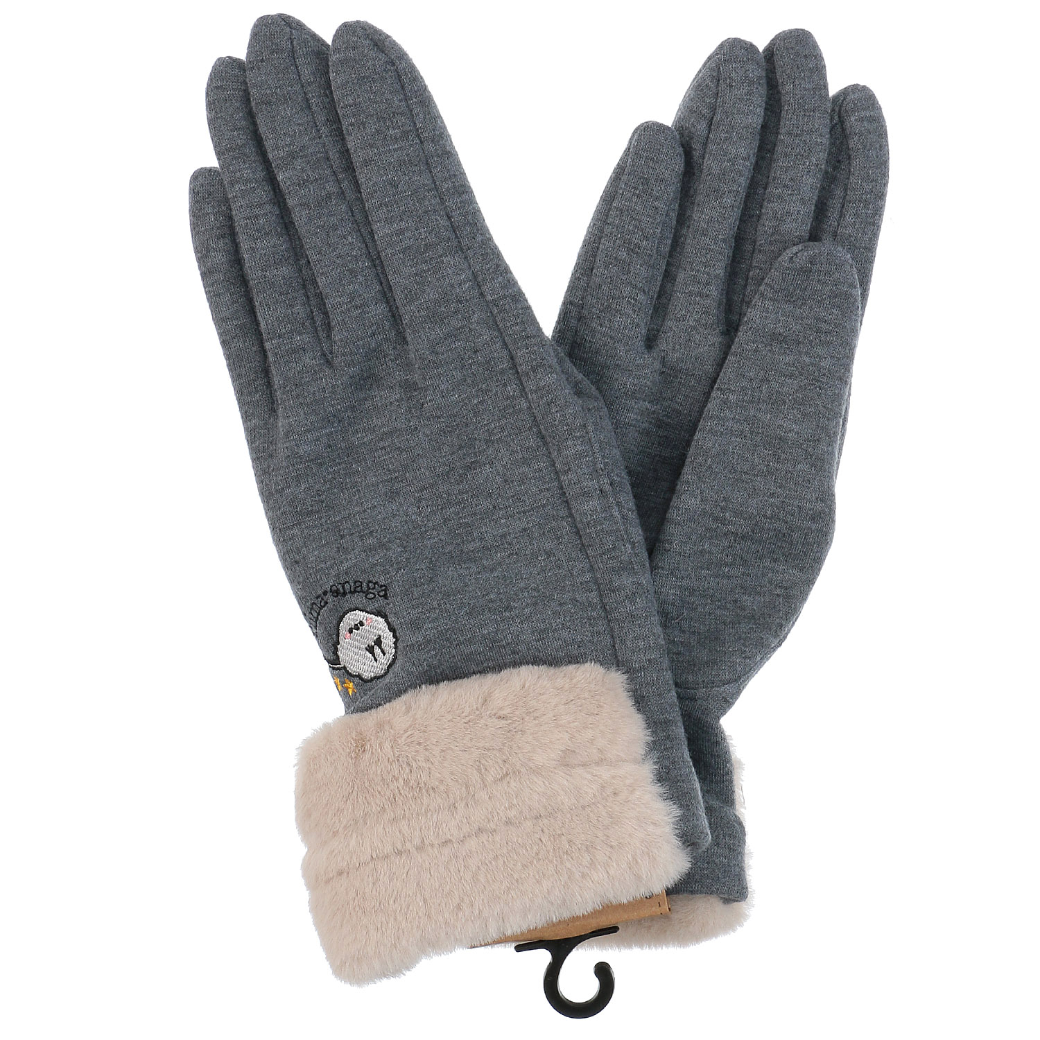 シマエナガ刺繍ジャージ手袋 - 画像2