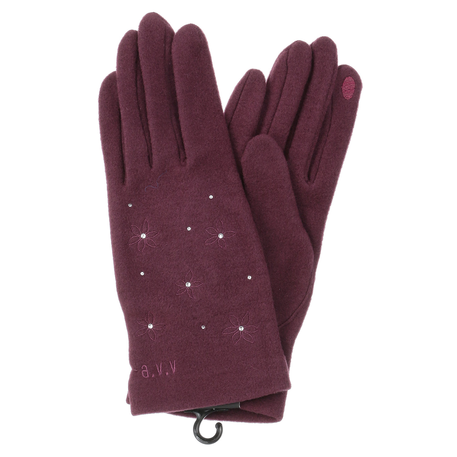 【ブラウン終了】avv ラインストーンジャージ手袋 - 画像7