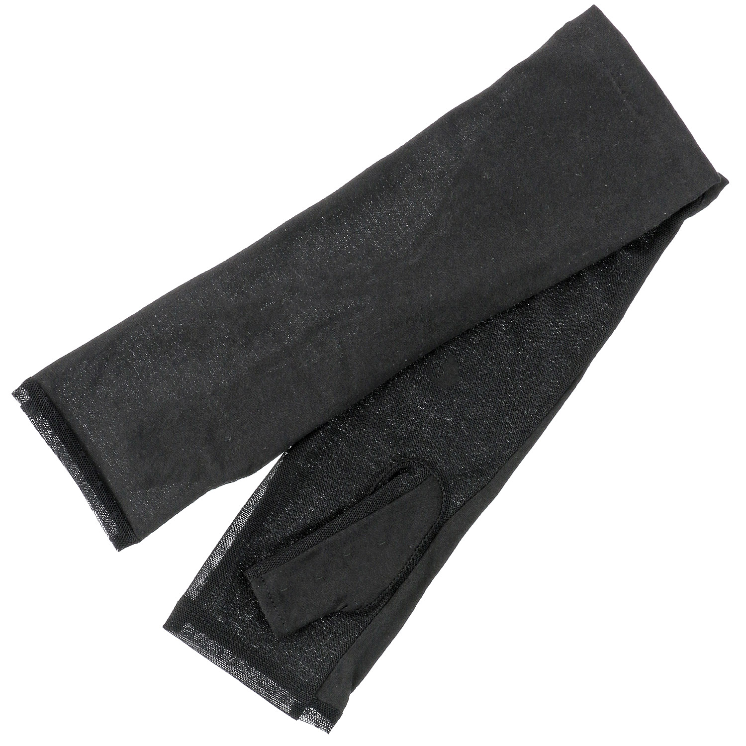 レーヨン混天竺水玉チュールアームカバー ミドル - 画像4