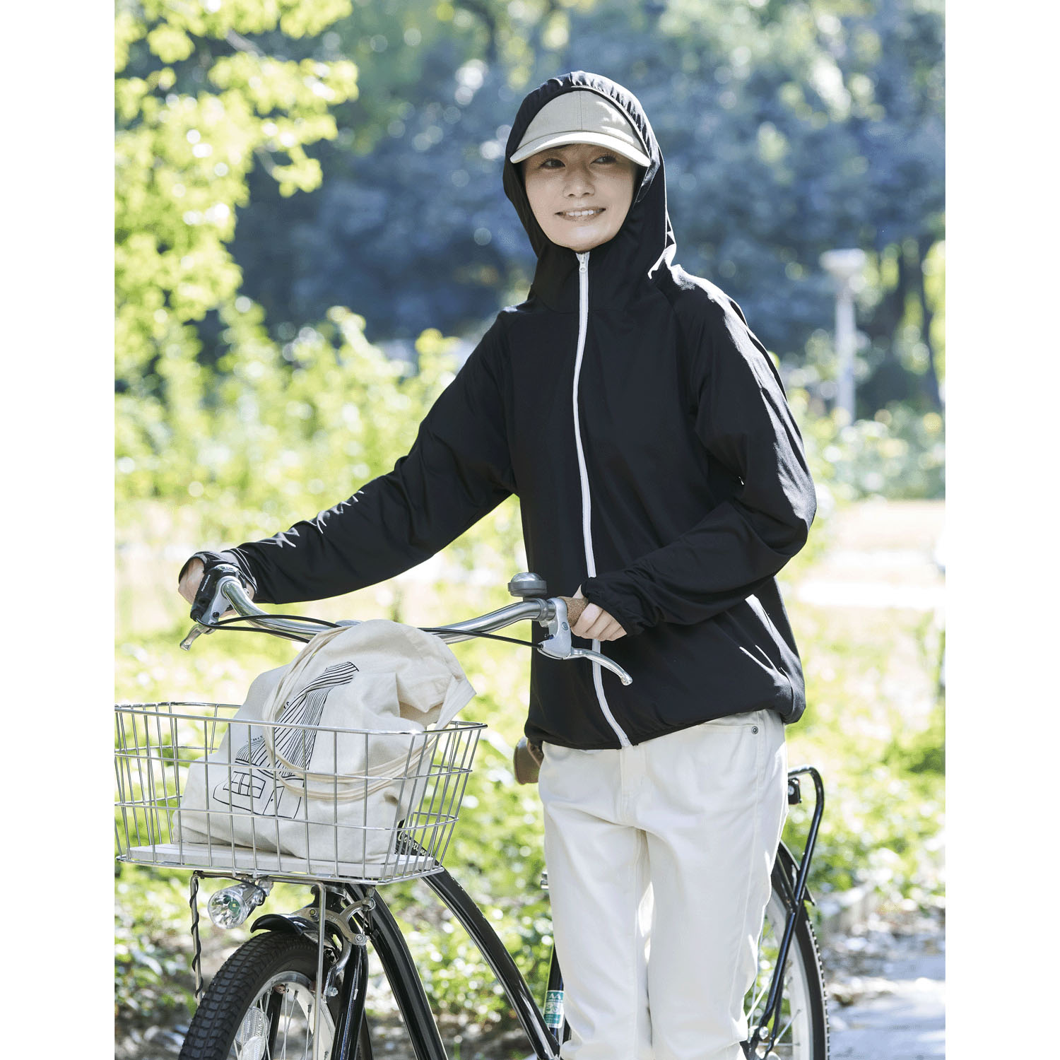 体型カバー涼やかUVパーカー L～LLサイズ - 画像15