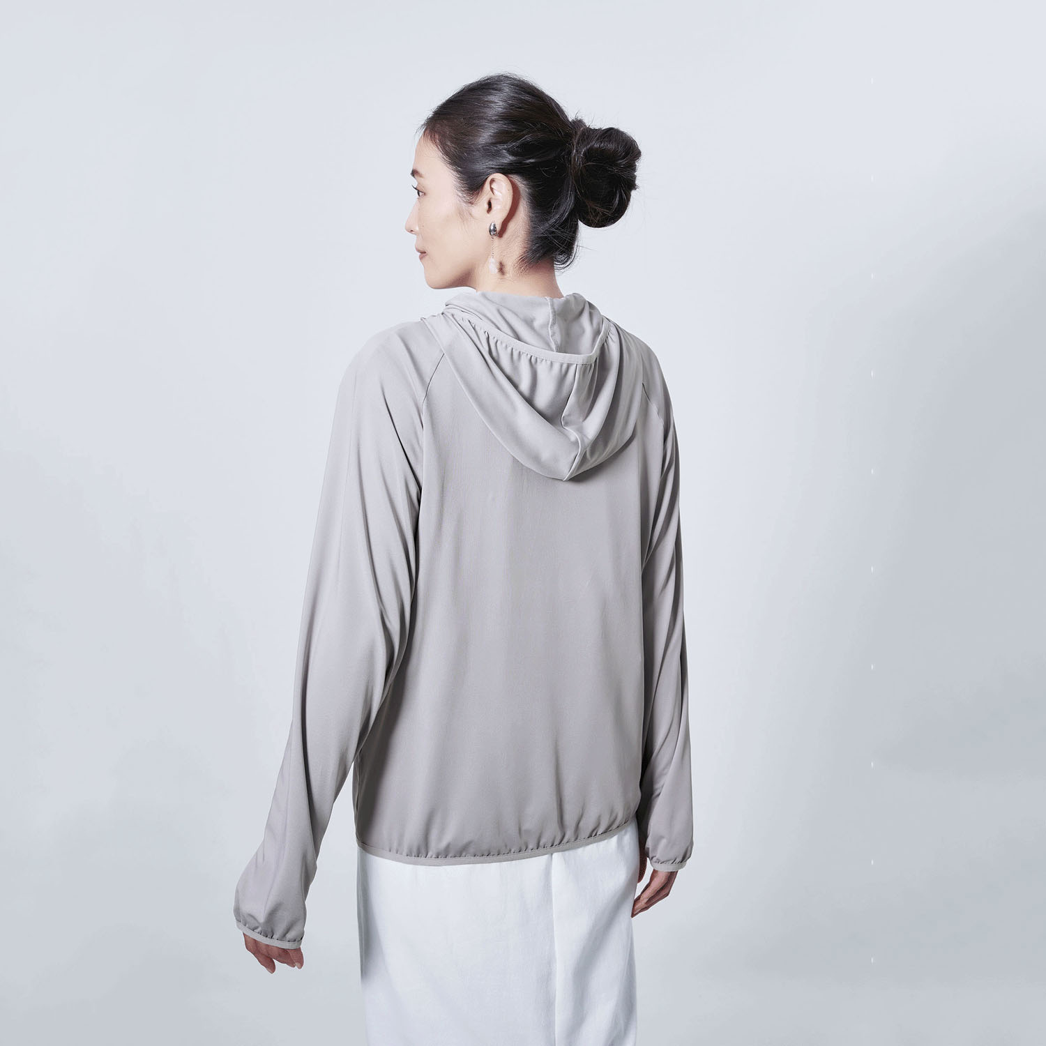 体型カバー涼やかUVパーカー L～LLサイズ - 画像4