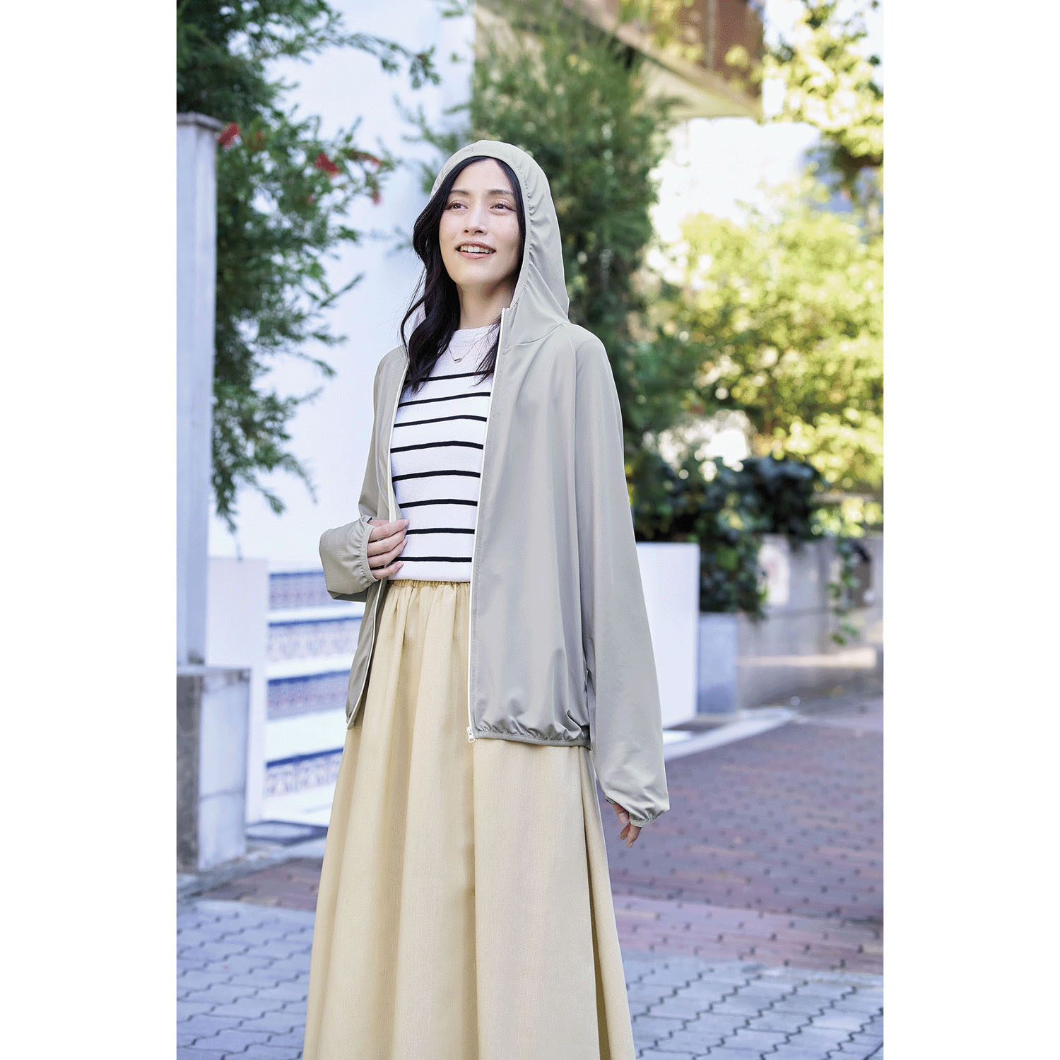 体型カバー涼やかUVパーカー L～LLサイズ - 画像7