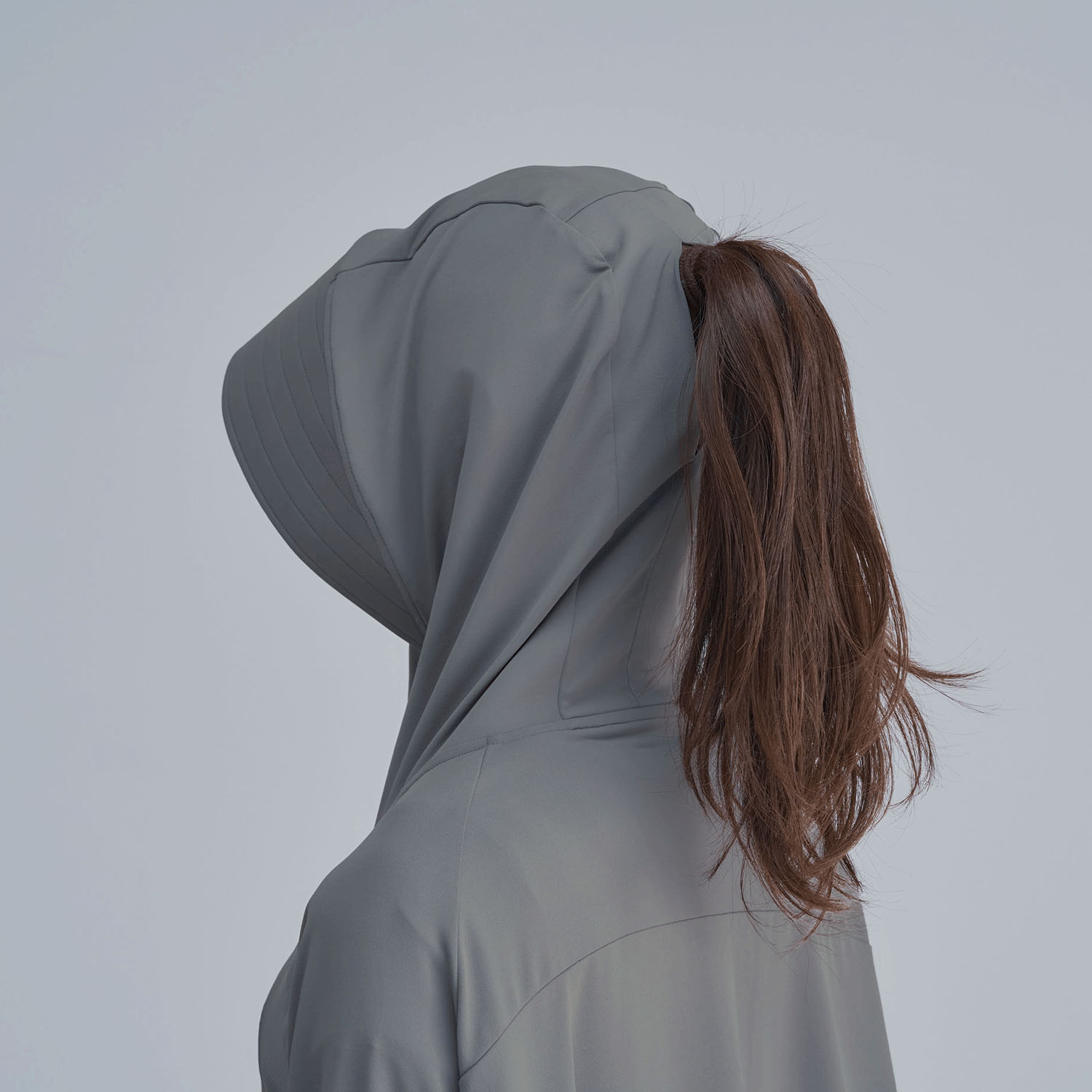 【チャコール、ラベンダー終了】Sun Block LAB 爽壁 フェイスガードUVパーカー - 画像11