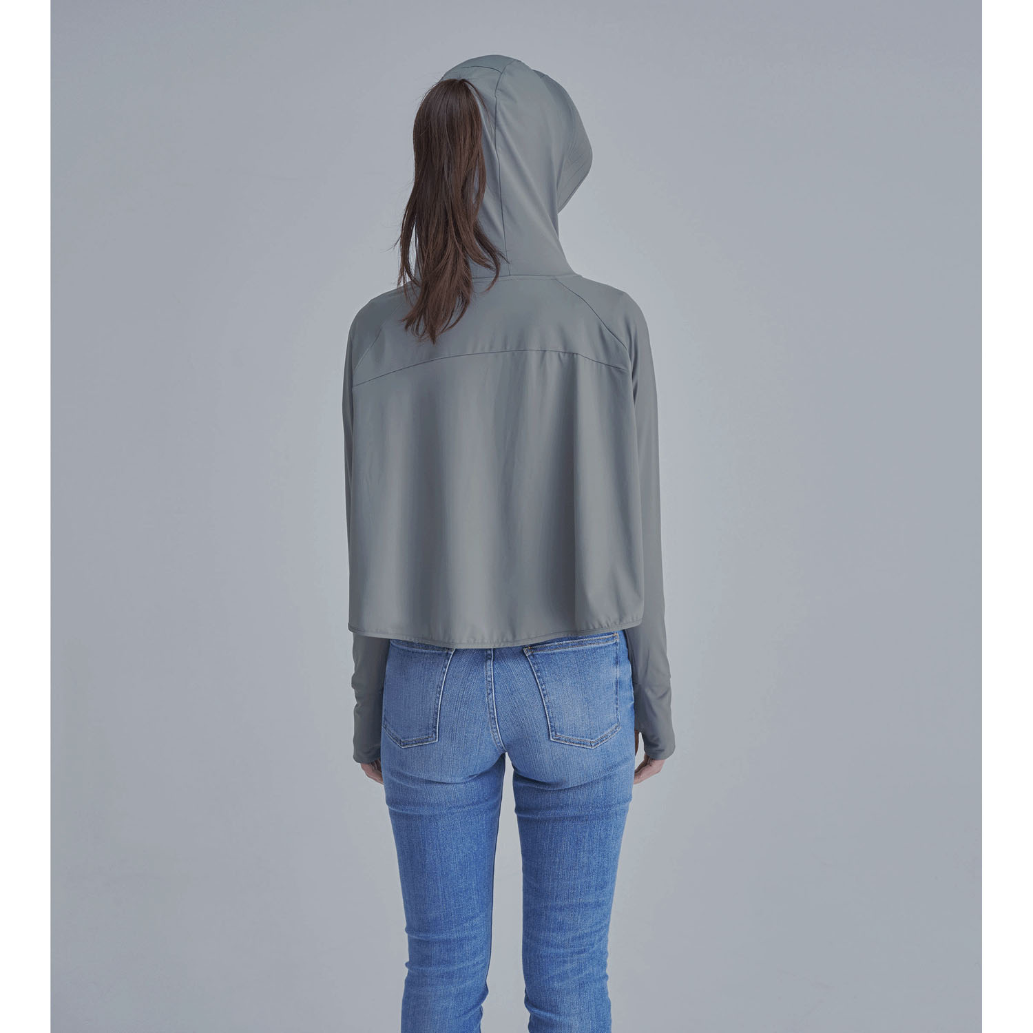 【チャコール、ラベンダー終了】Sun Block LAB 爽壁 フェイスガードUVパーカー - 画像8