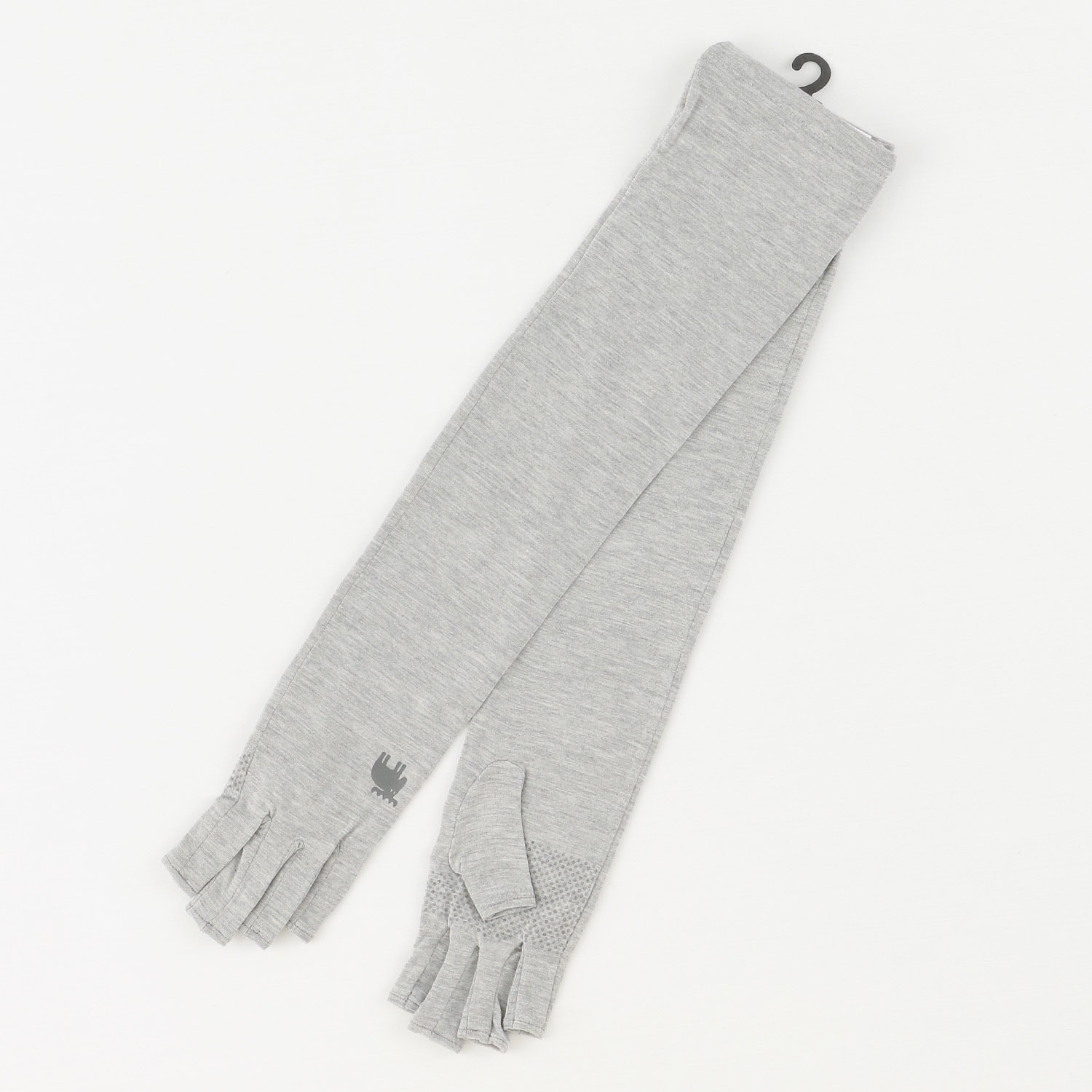 MOZ 竹繊維 ロング指切りアームカバー