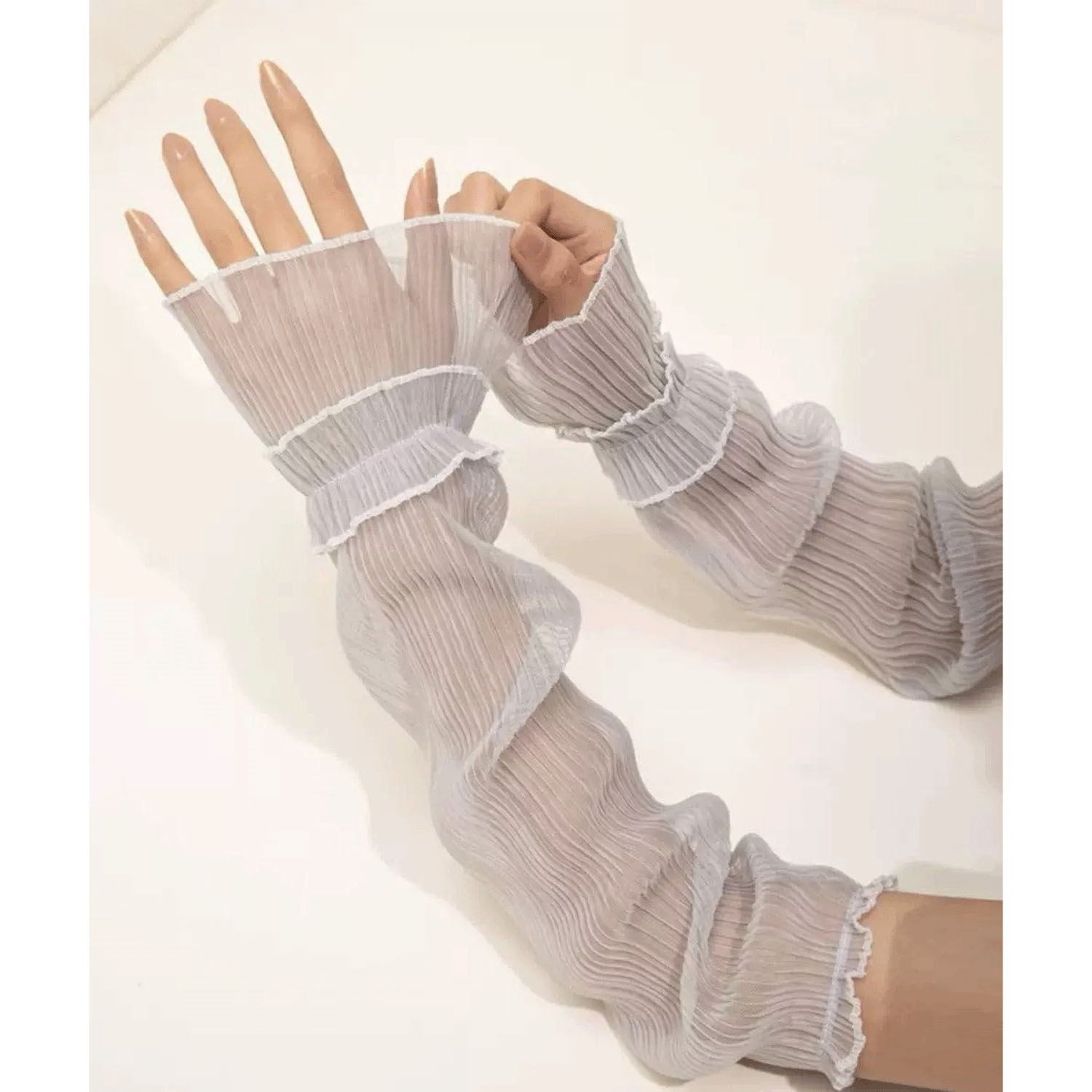 シースルーアームカバー - 画像3