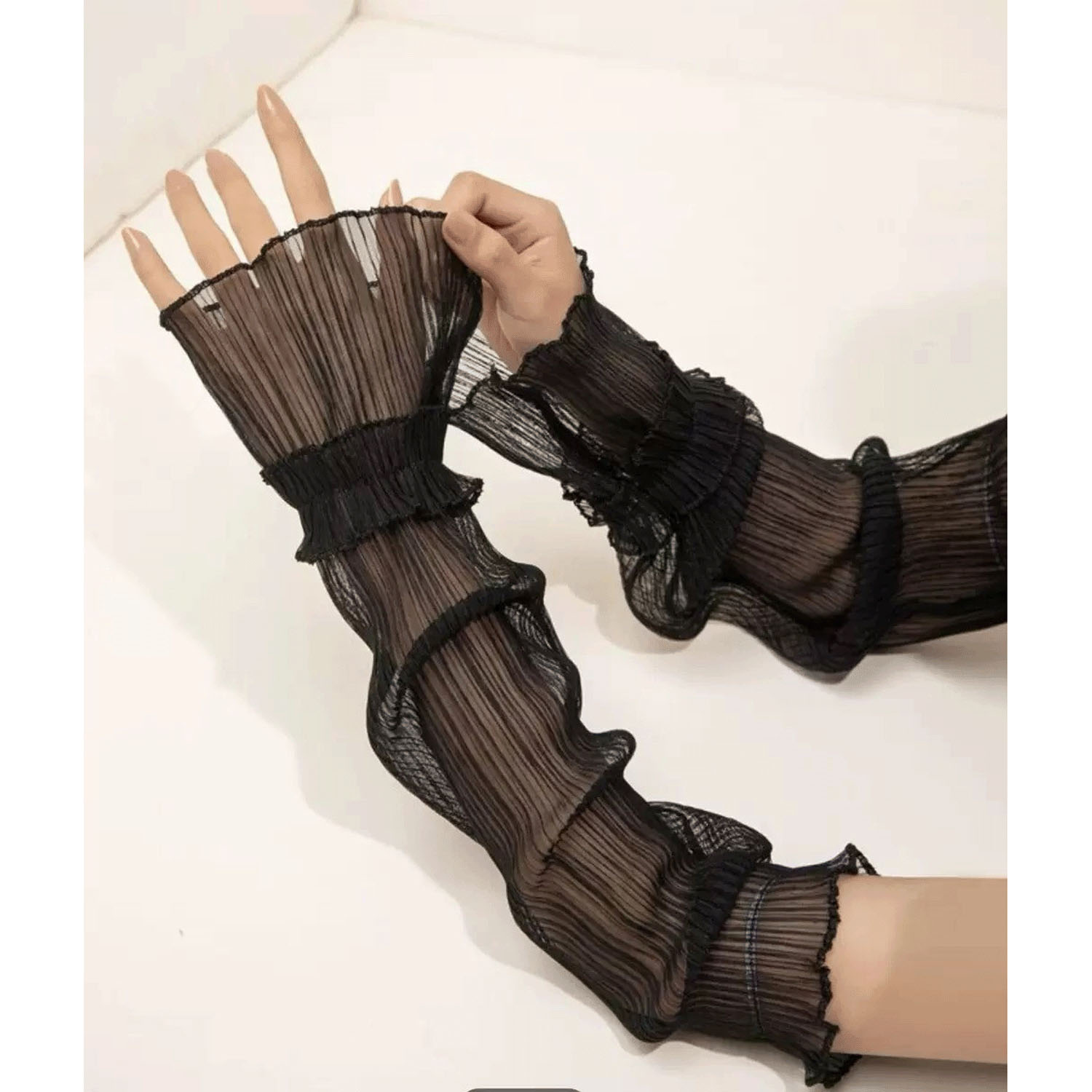 シースルーアームカバー - 画像4