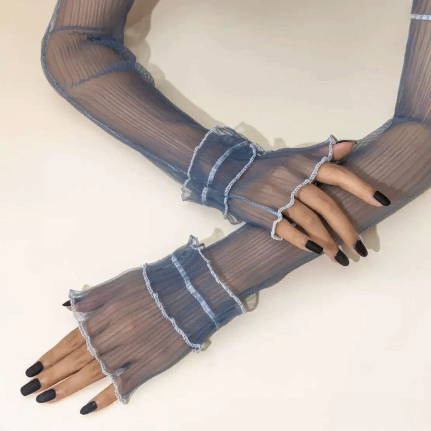 シースルーアームカバー - 画像5