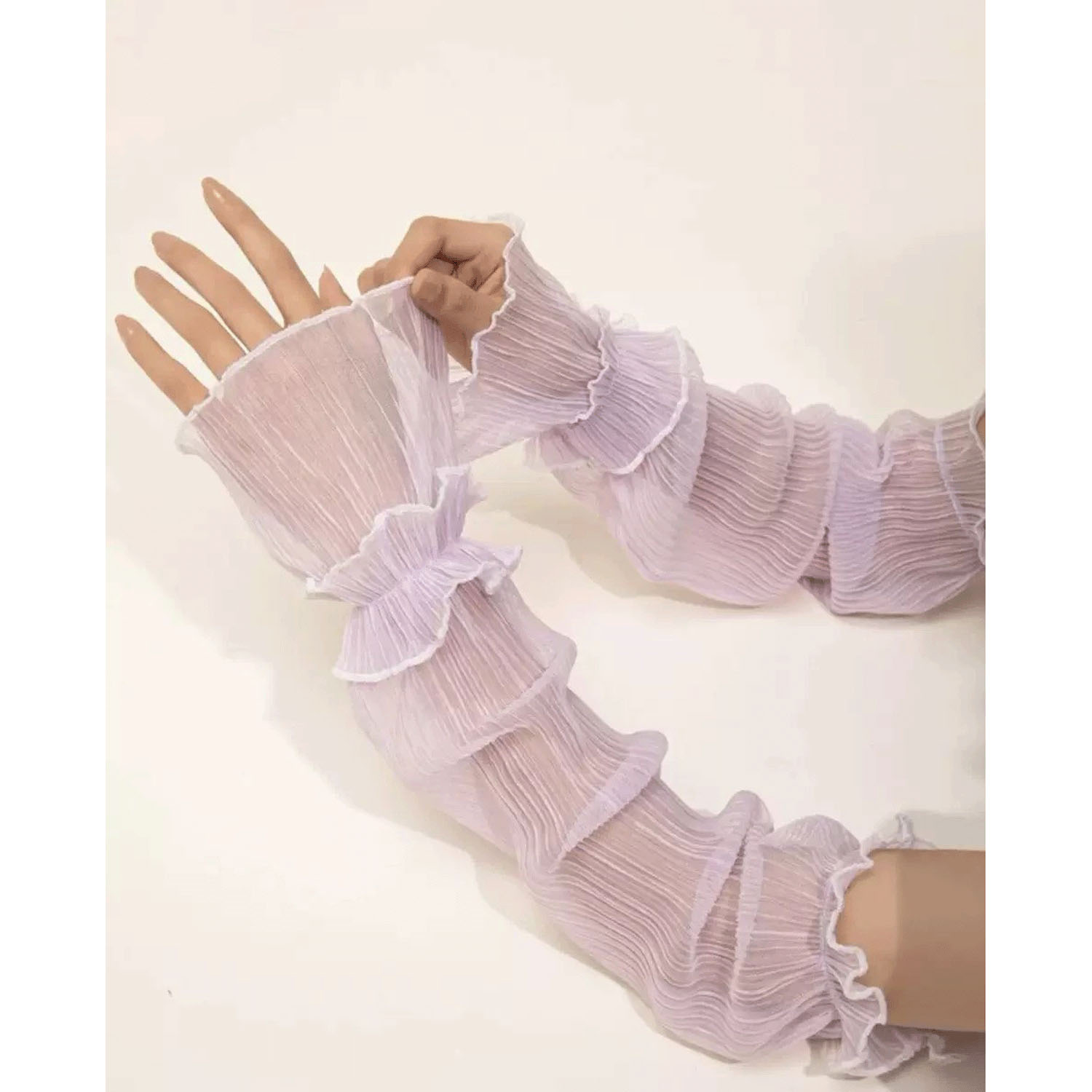 シースルーアームカバー