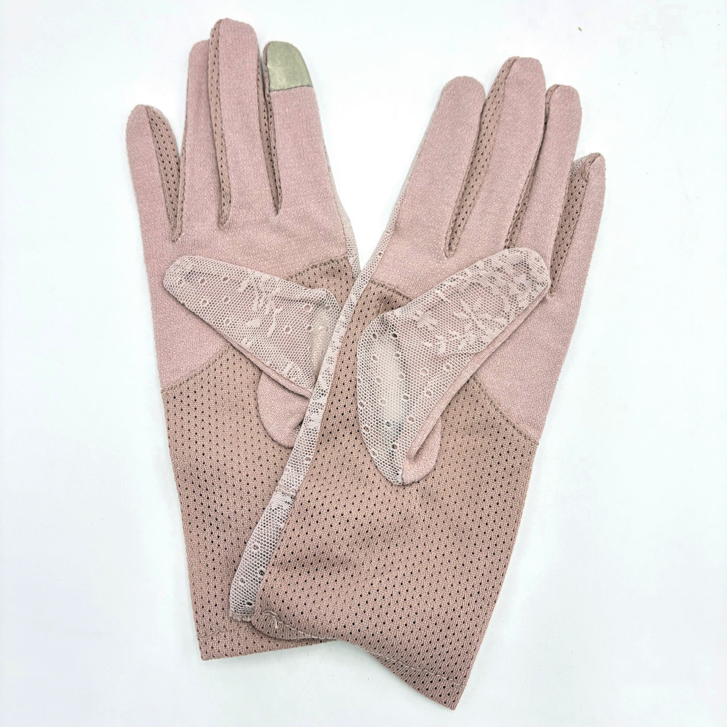フラワーレースUV手袋 - 画像4