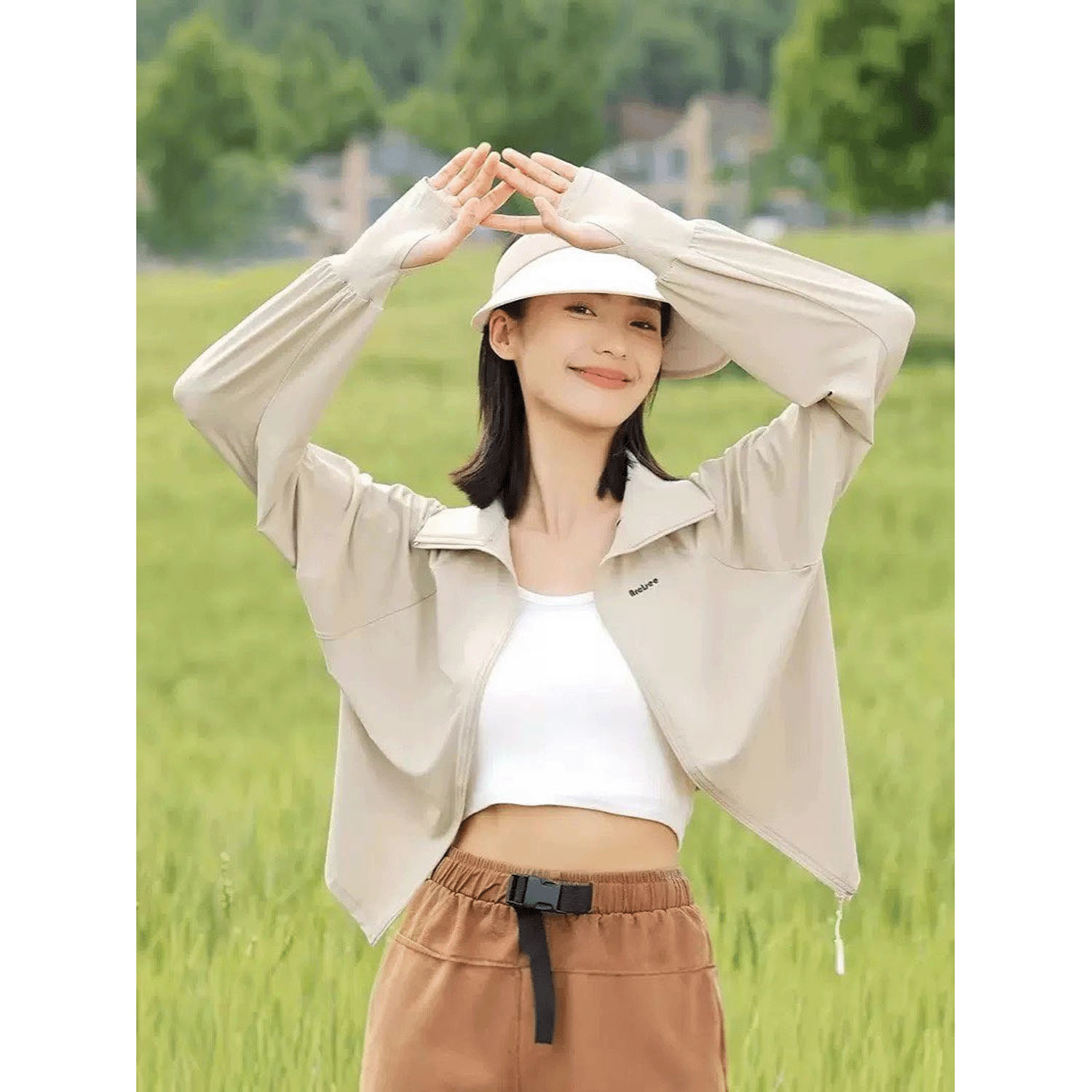 UVハイネックパーカー - 画像4