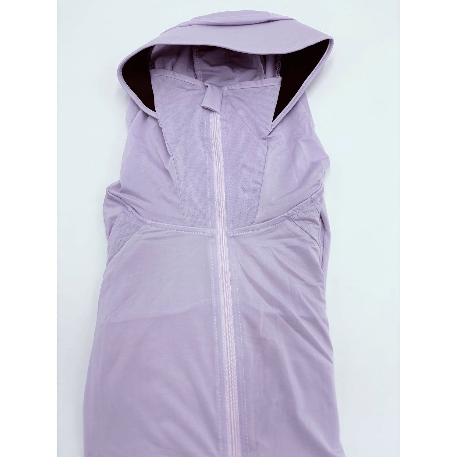 フード付きカラーVパーカー - 画像5