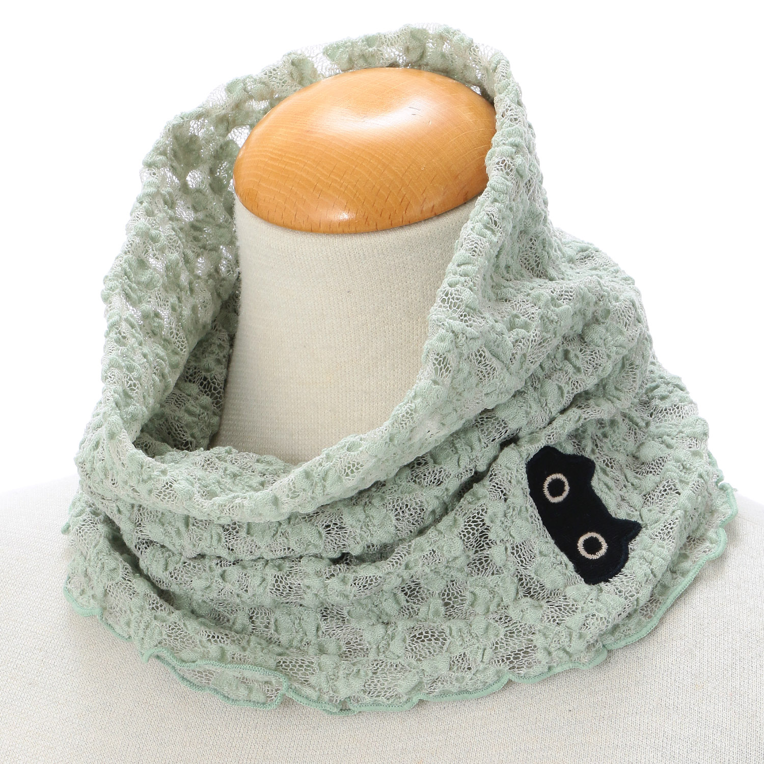 Atsuko Matano UVレースネックカバー - 画像3