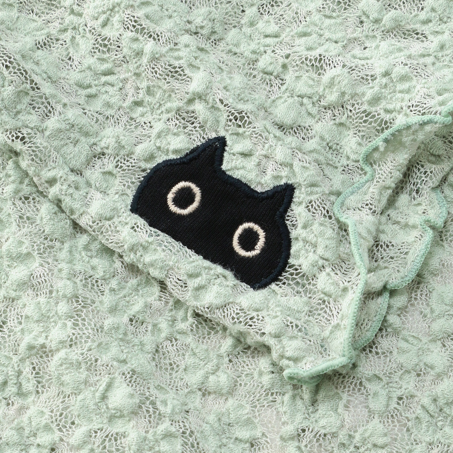 Atsuko Matano UVレースネックカバー - 画像5