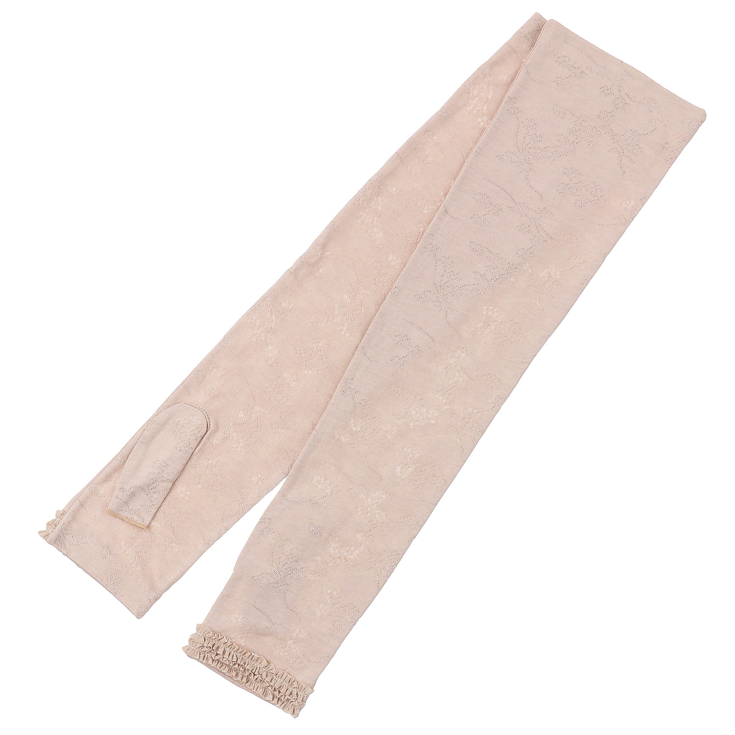 麻入りジャガード指無しアームカバー - 画像5