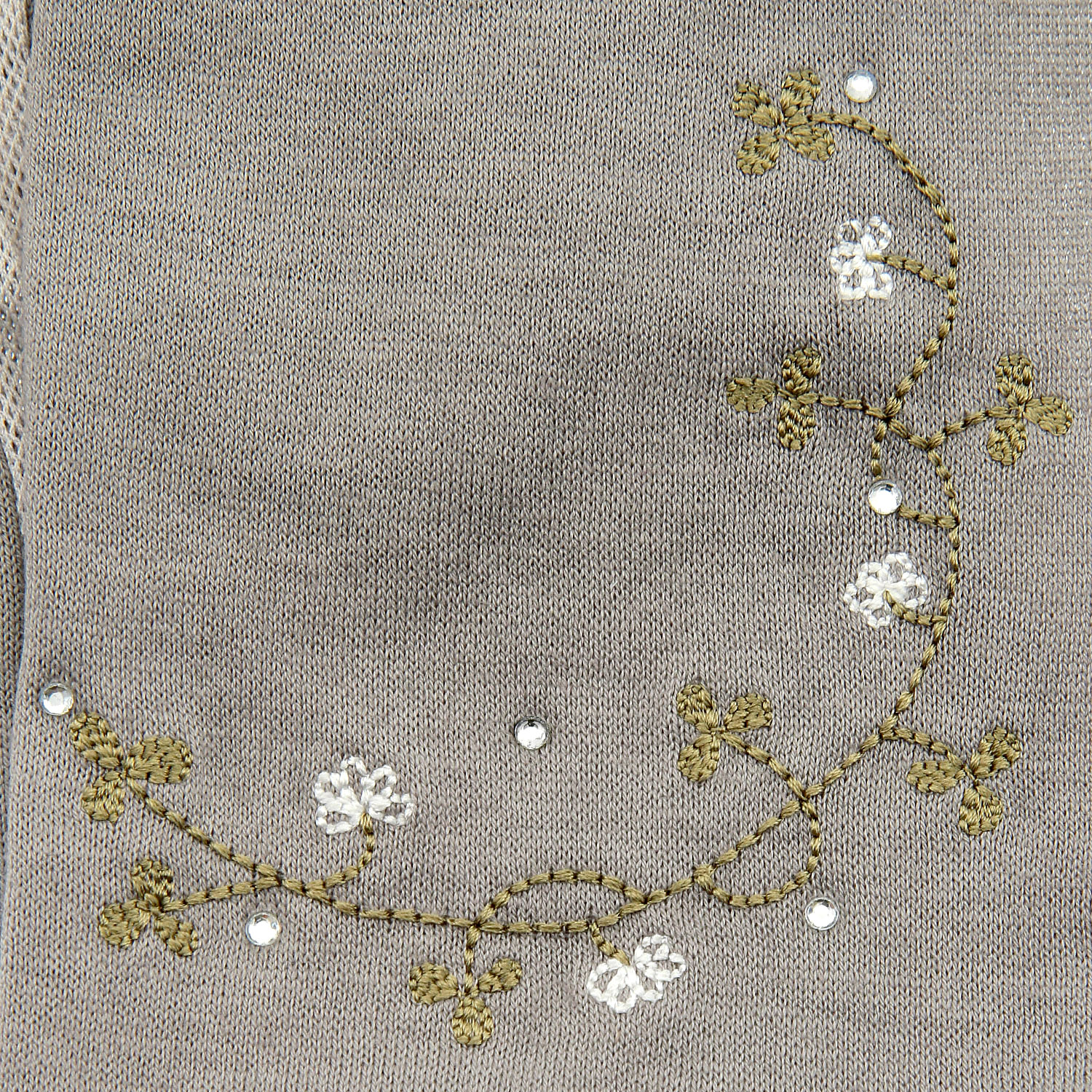 綿麻ショート指切り手袋 - 画像3