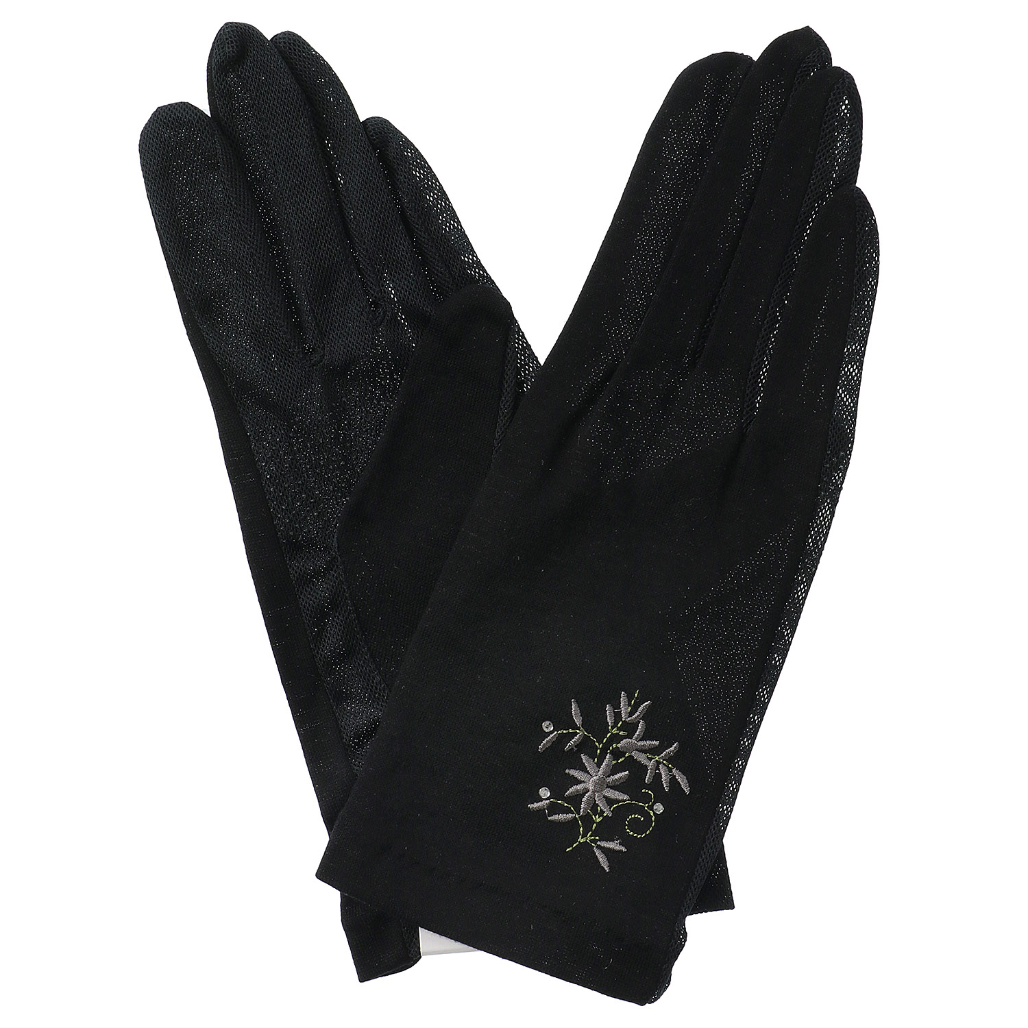 綿麻ショート手袋 5指 - 画像3