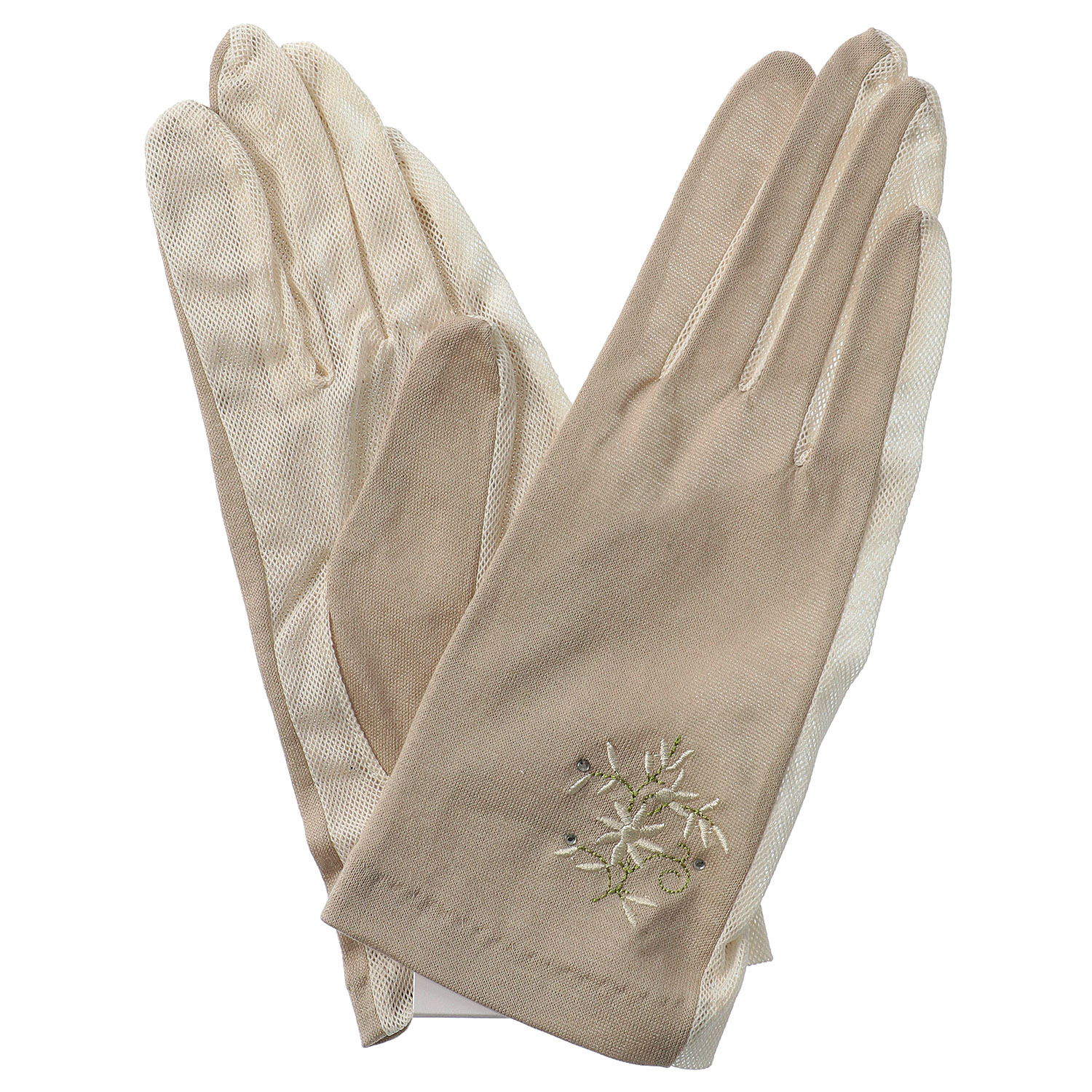 綿麻ショート手袋 5指 - 画像4