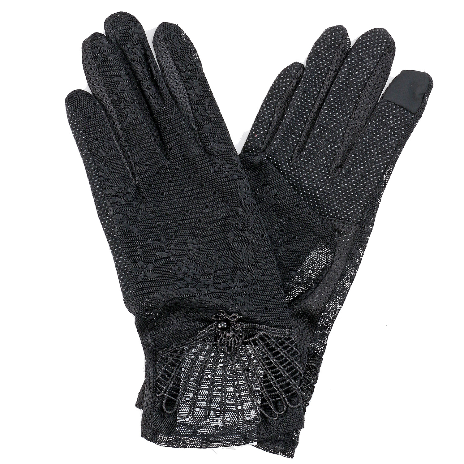 シェルパールレース手袋 - 画像2