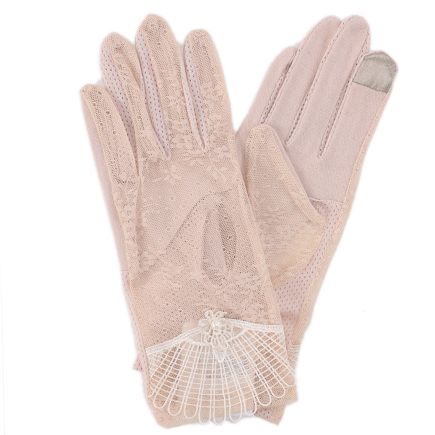 シェルパールレース手袋 - 画像4