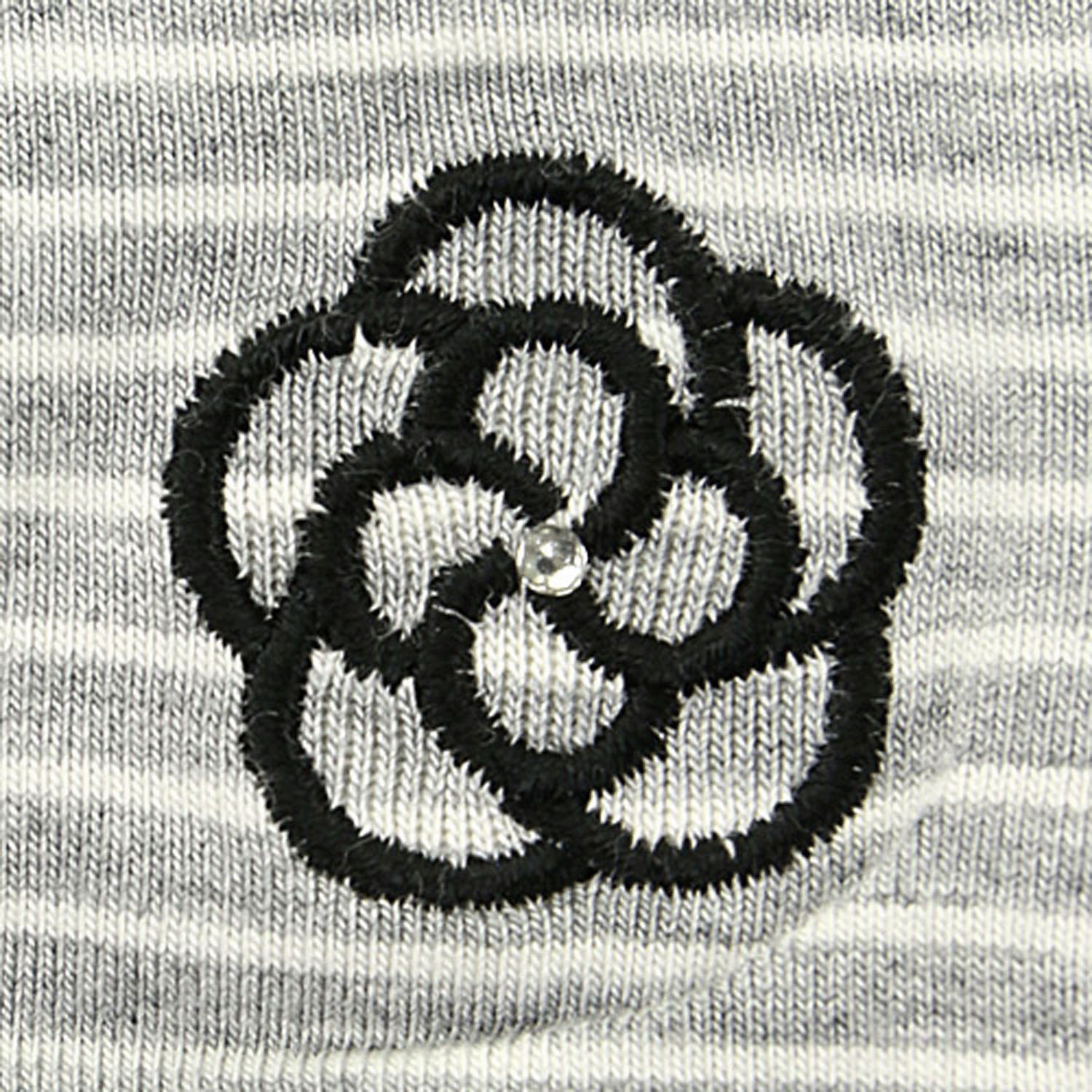 竹繊維 ボーダーカメリアロングアームカバー - 画像4